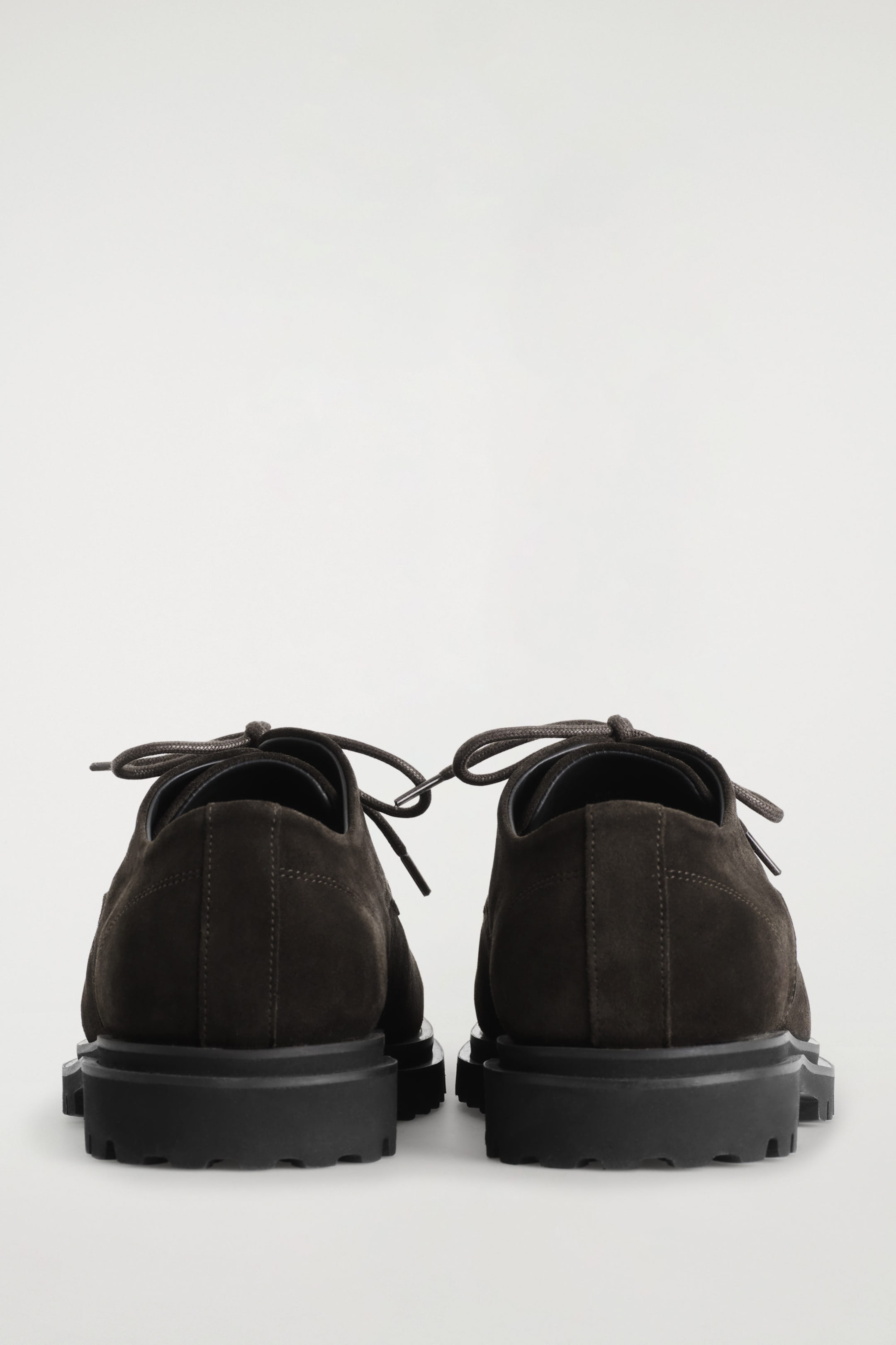 CHUNKY SUEDE DERBY SHOES