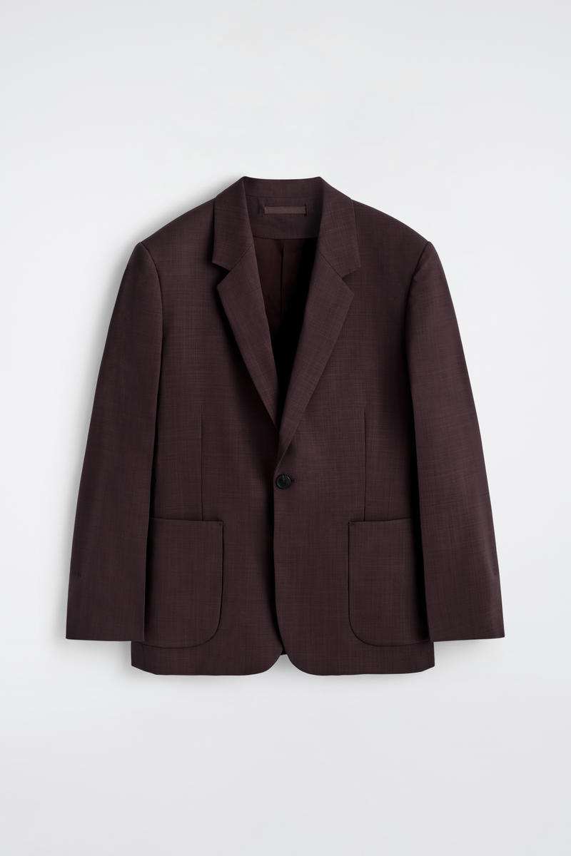 Fluid Wool Blazer