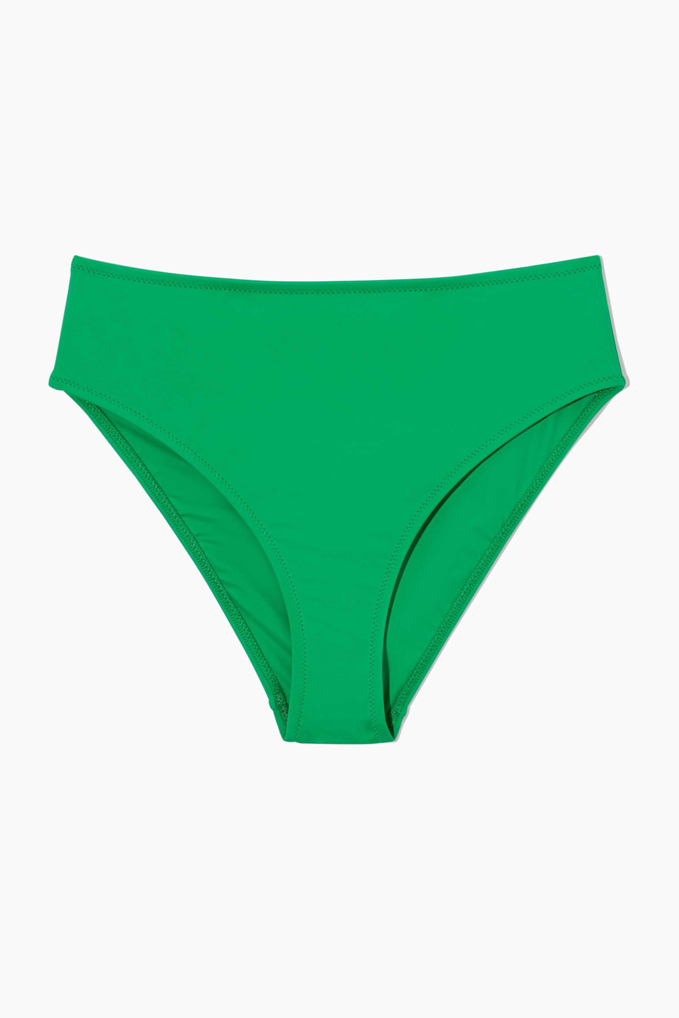 Se større billede: HIGH-WAISTED BIKINI BRIEFS - BRIGHT GREEN - DAME | H&M DK 1