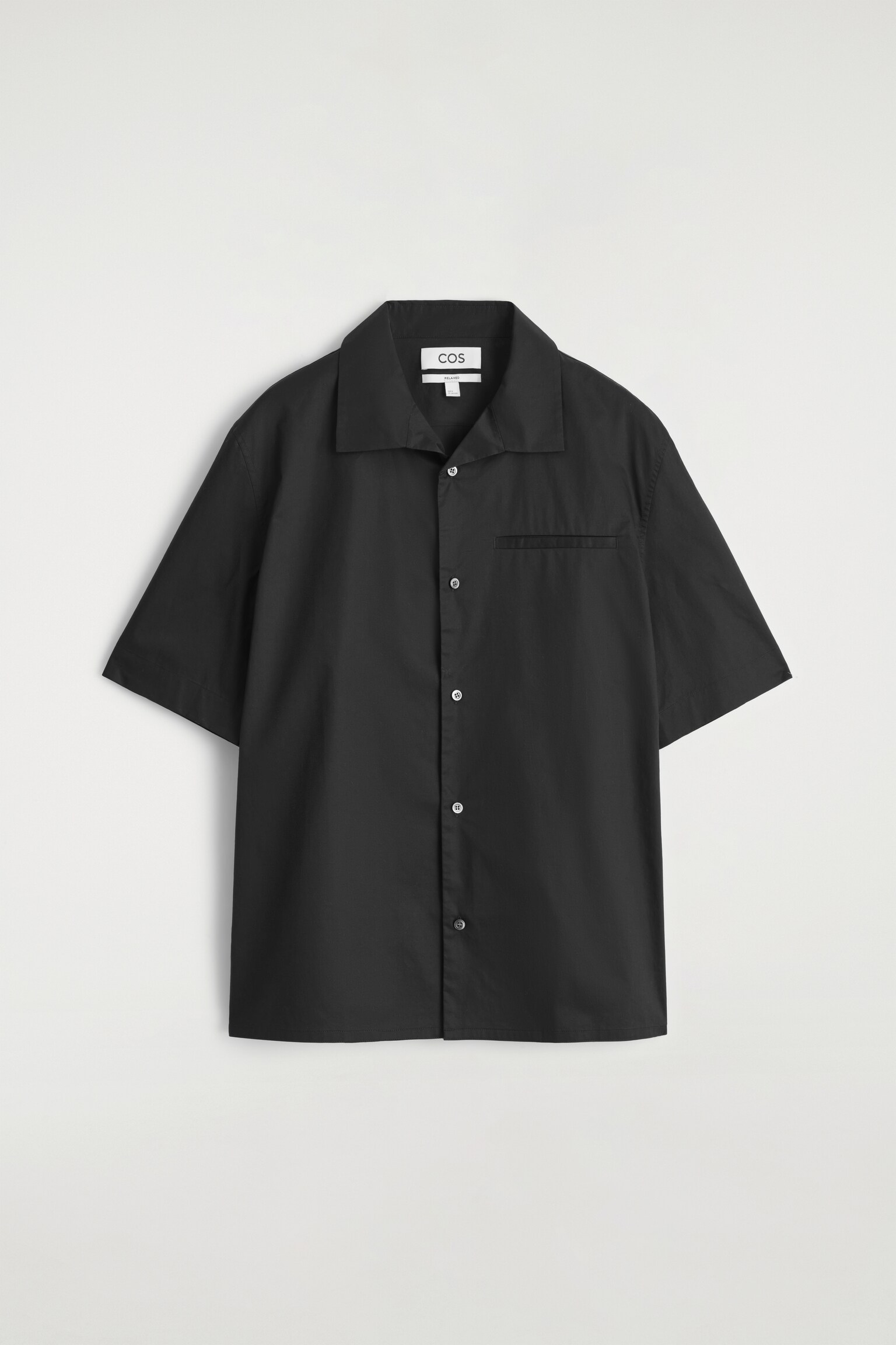 CHEMISE RESORT EN COTON PIMA - NOIR - 2