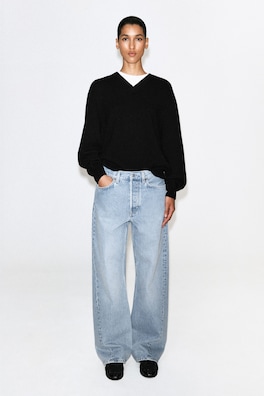 FACADE STRAIGHT-LEG JEANS — BLUE 1