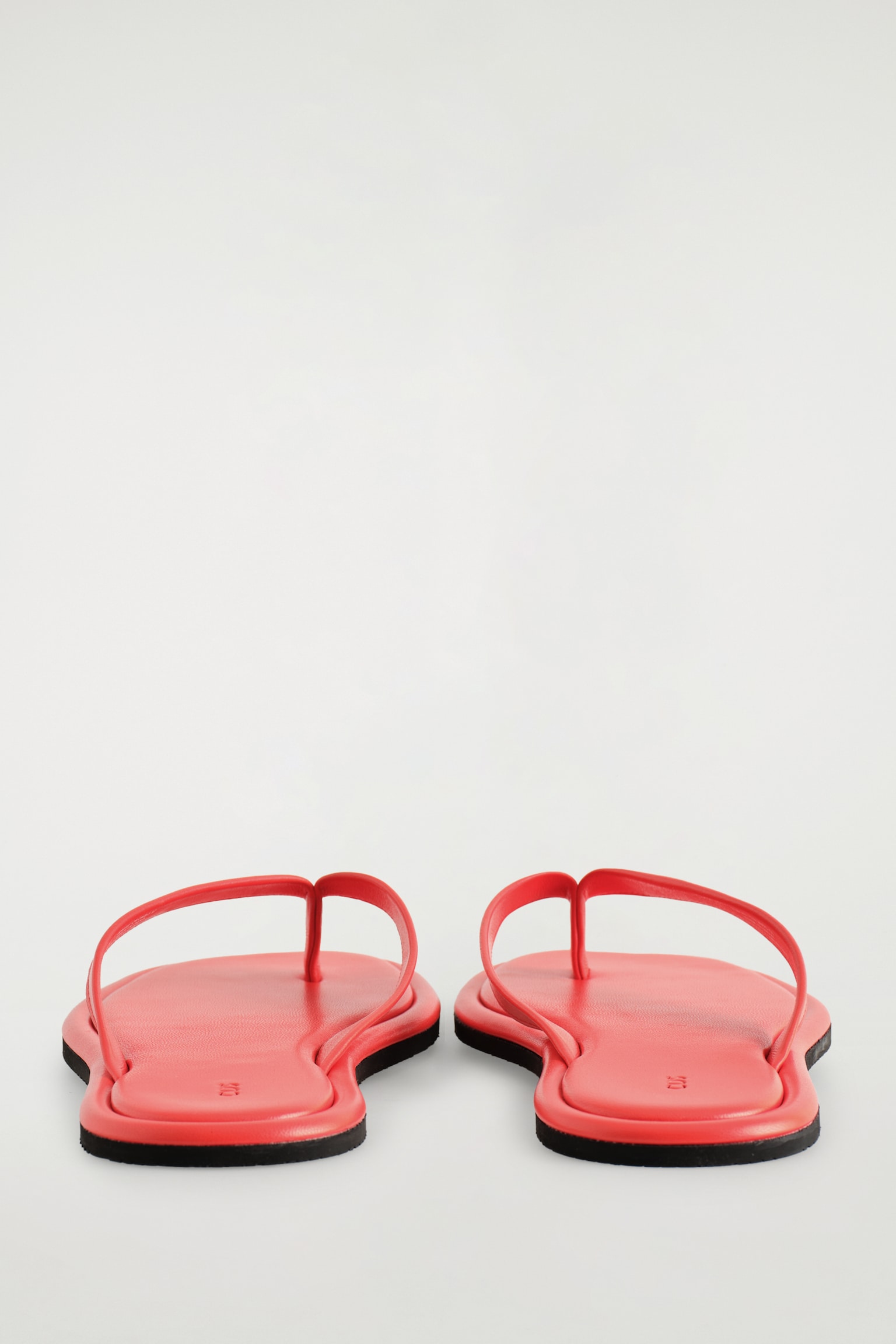 CHANCLAS DE PIEL - ROJO/BURDEOS/NEGRO - 5