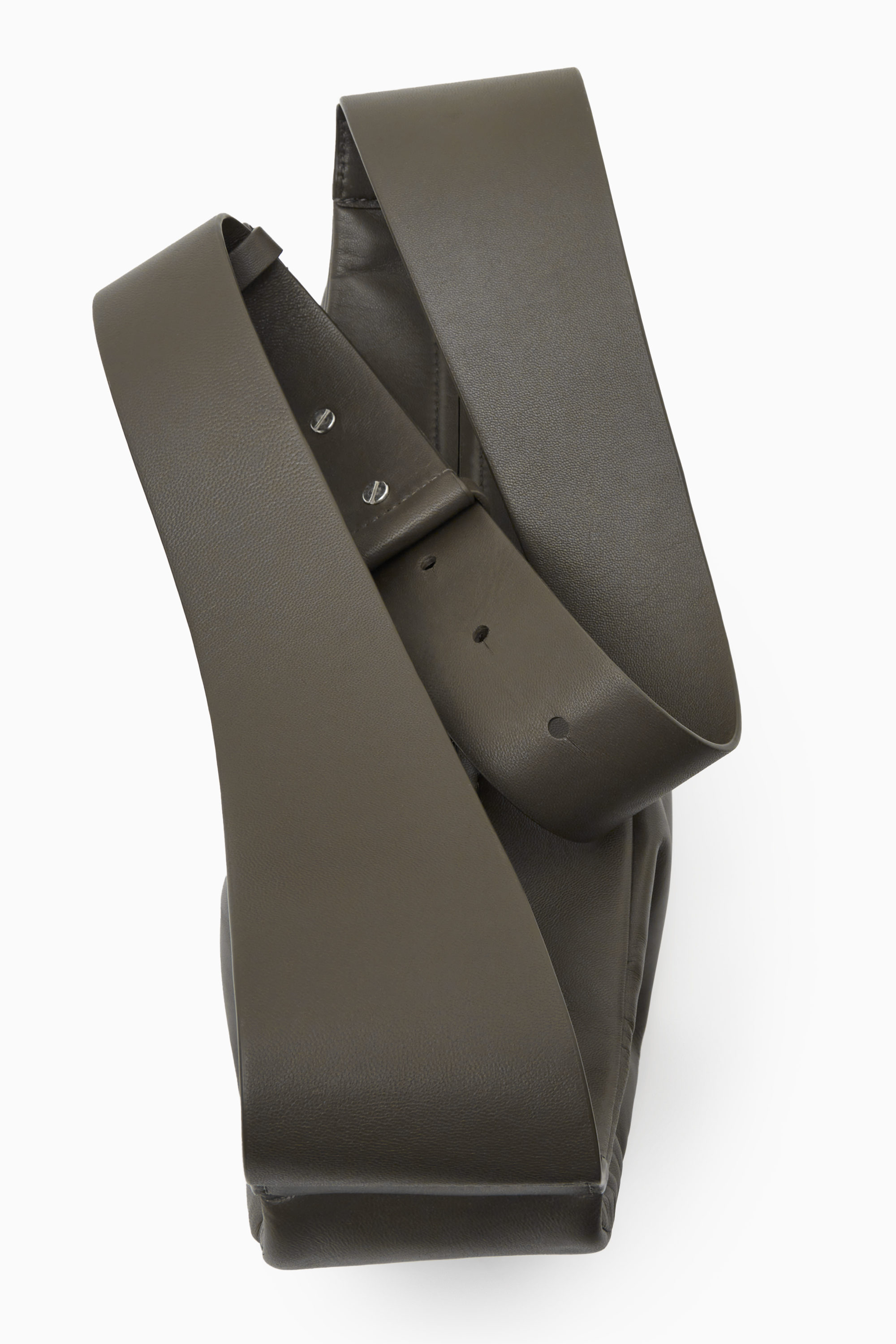 SWING CROSSBODY BAG - LEATHER - KHAKI | COS NL