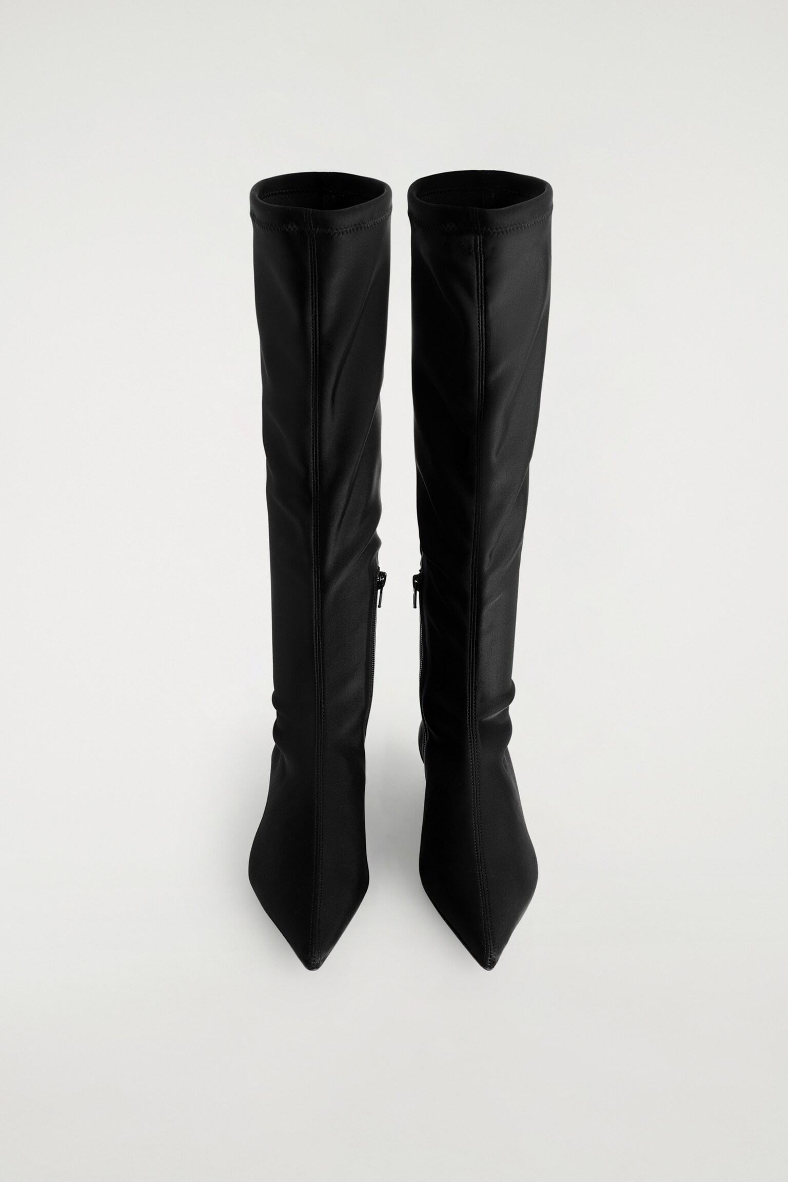 CIZME SCUBA CU VÂRF ASCUȚIT - BLACK - 3