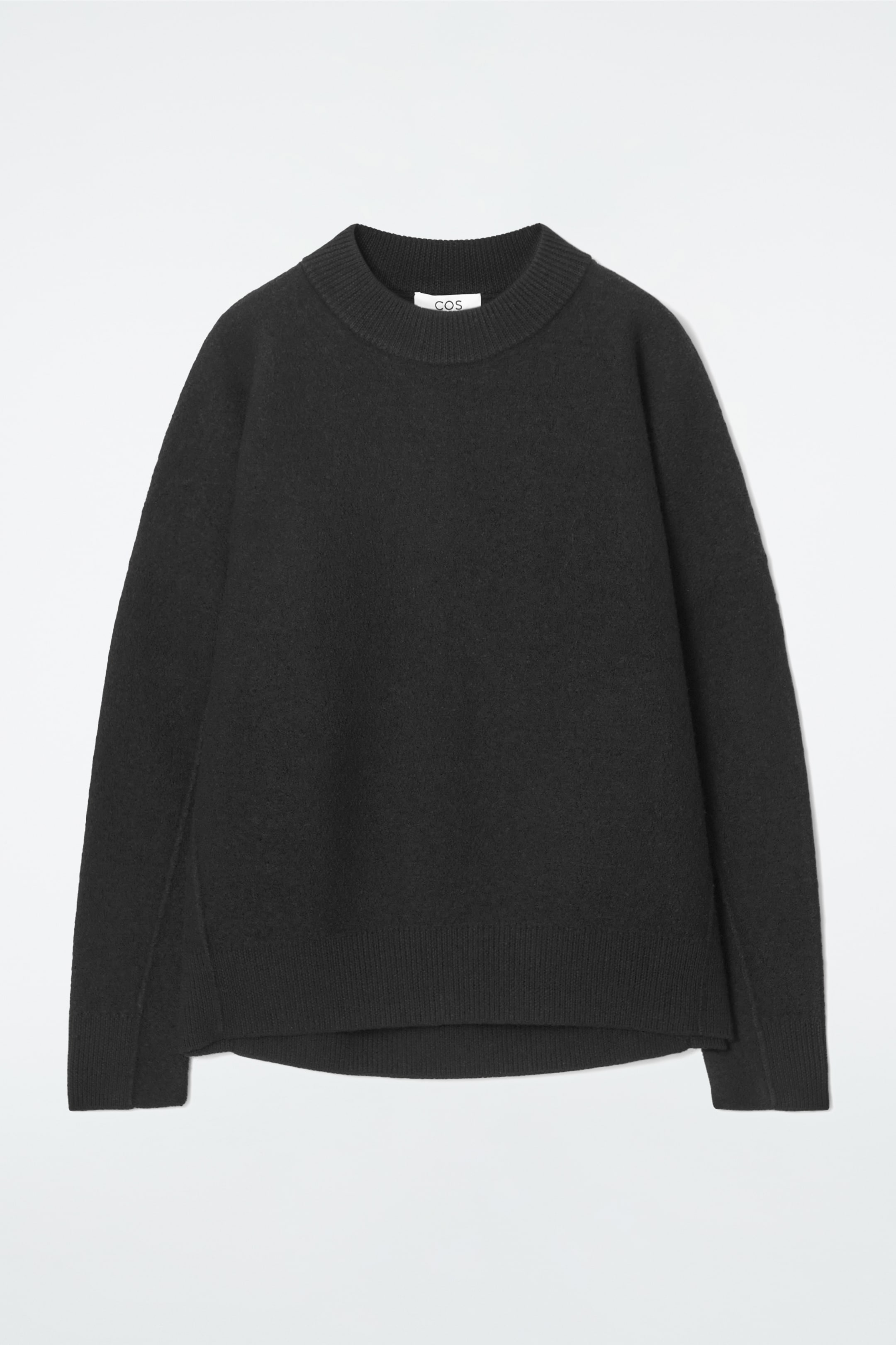Grösseres Bild ansehen: OVERSIZED-PULLOVER AUS GEKOCHTER MERINOWOLLE - SCHWARZ - DAMEN | H&M CH 6