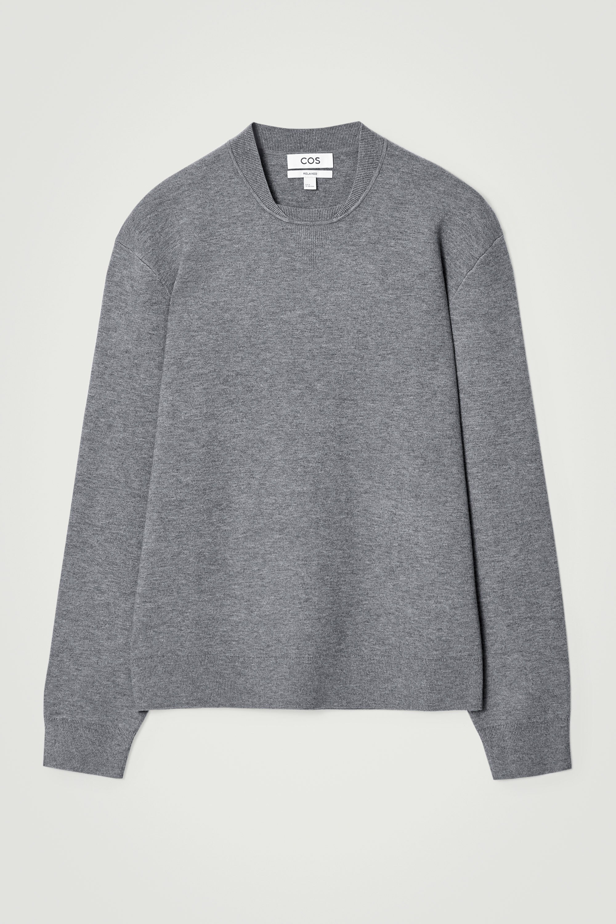 【chiharu】W FACE CENTER SLIT KNIT グレー2 広瀬すず×CLANE W FACE CENTER SLIT KNIT TOPS - メルカリ