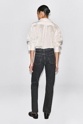 PIPELINE SLIM-LEG JEANS — BLACK 5