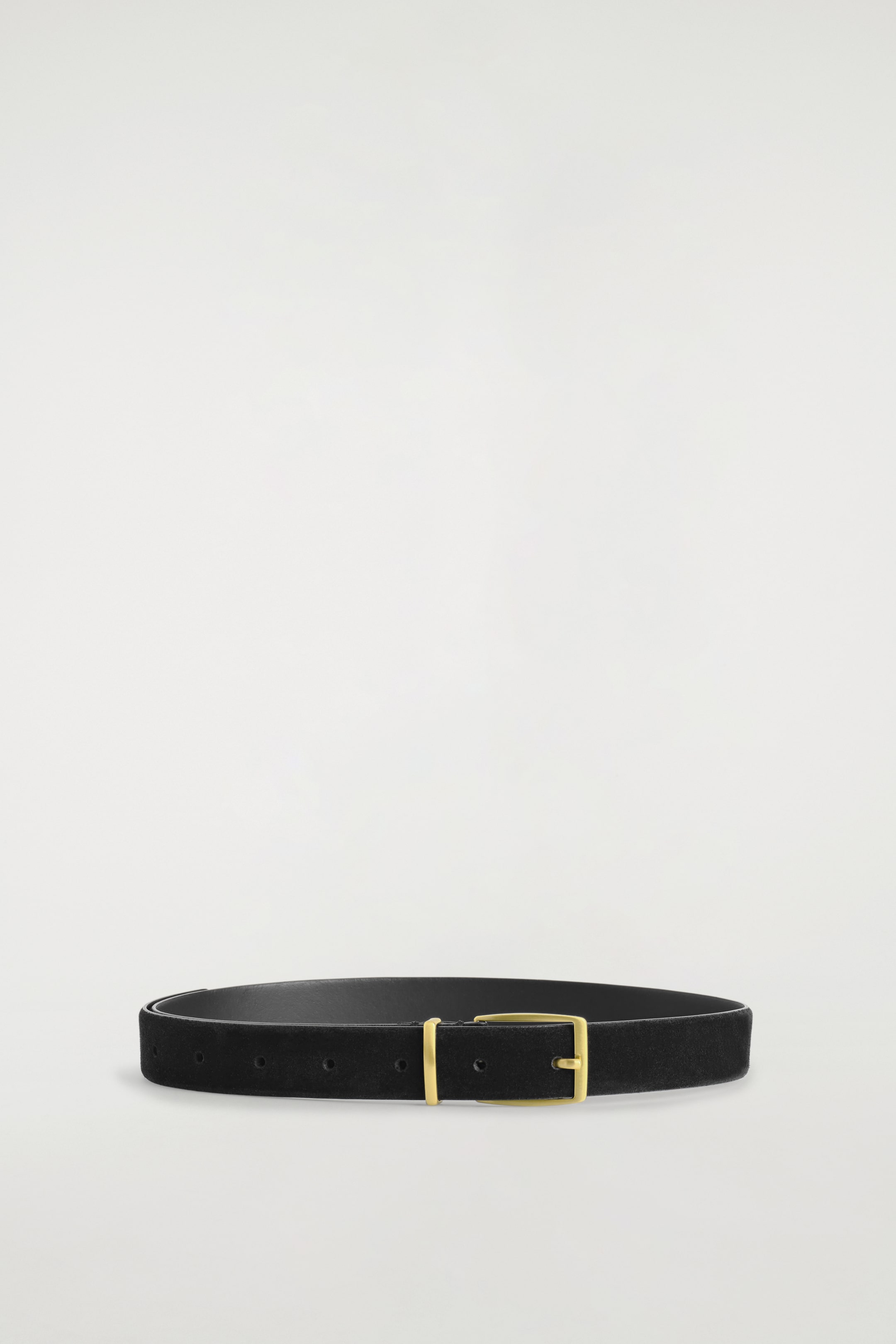 Visualizza immagine più grande: CINTURA CLASSICA IN PELLE SCAMOSCIATA - NERO - DONNA | H&M IT 1
