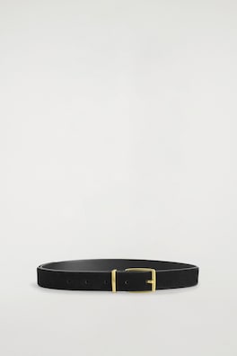 CLASSIC SUEDE BELT — BLACK 3