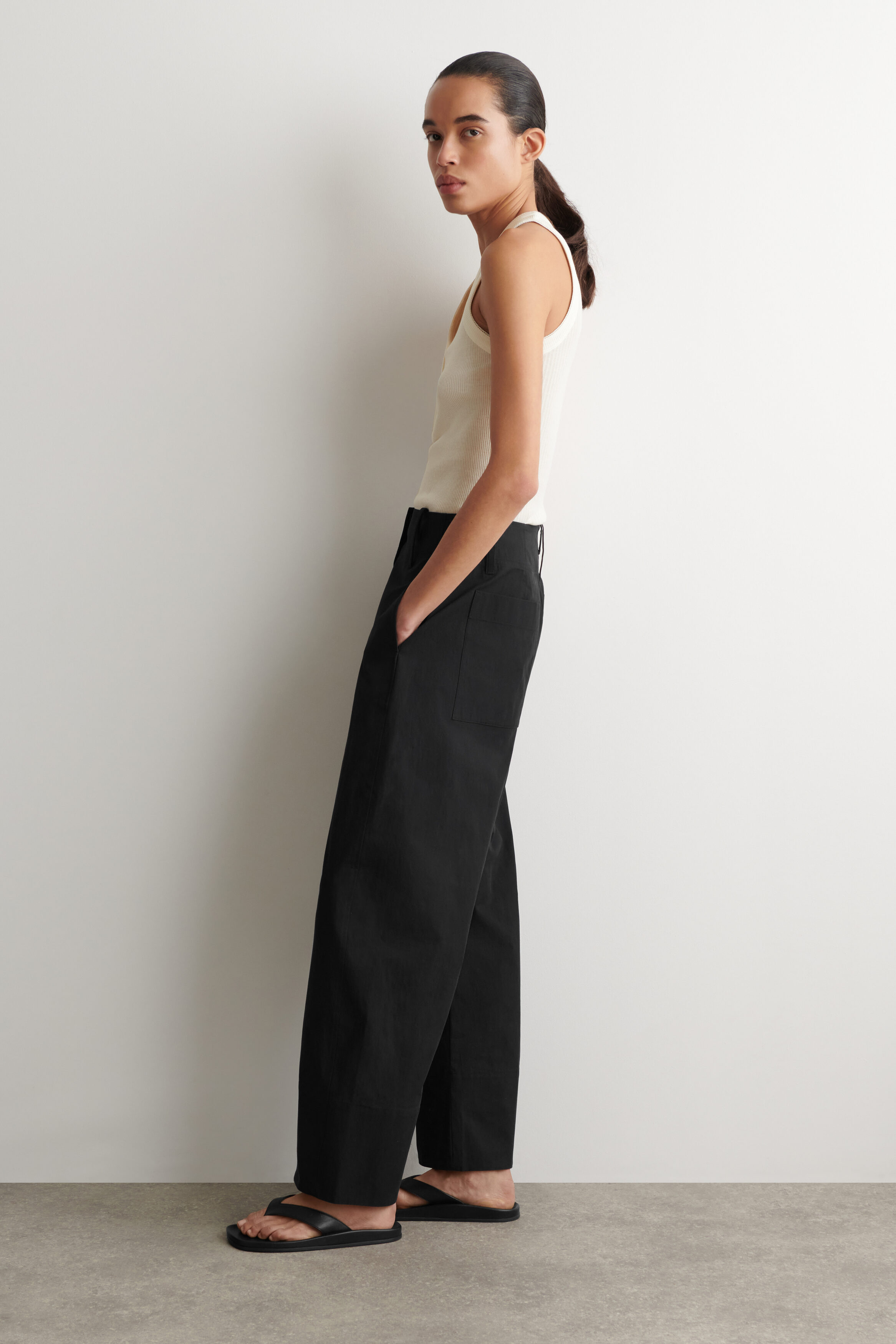Barrel Leg Trousers | COS NL Barrel Leg Trousers | COS NL