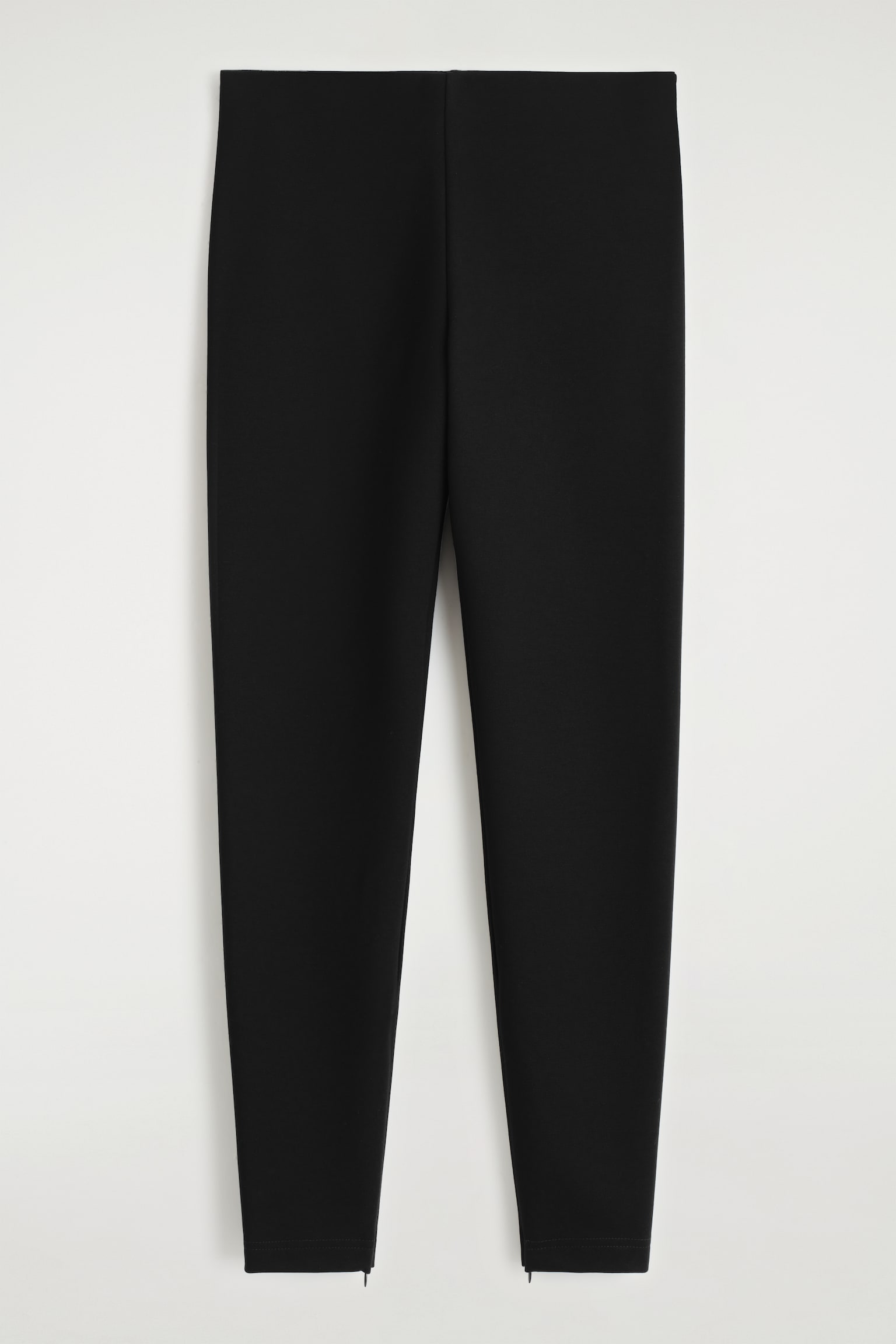 ZIPPED-CUFF LEGGINGS - ZWART - 2