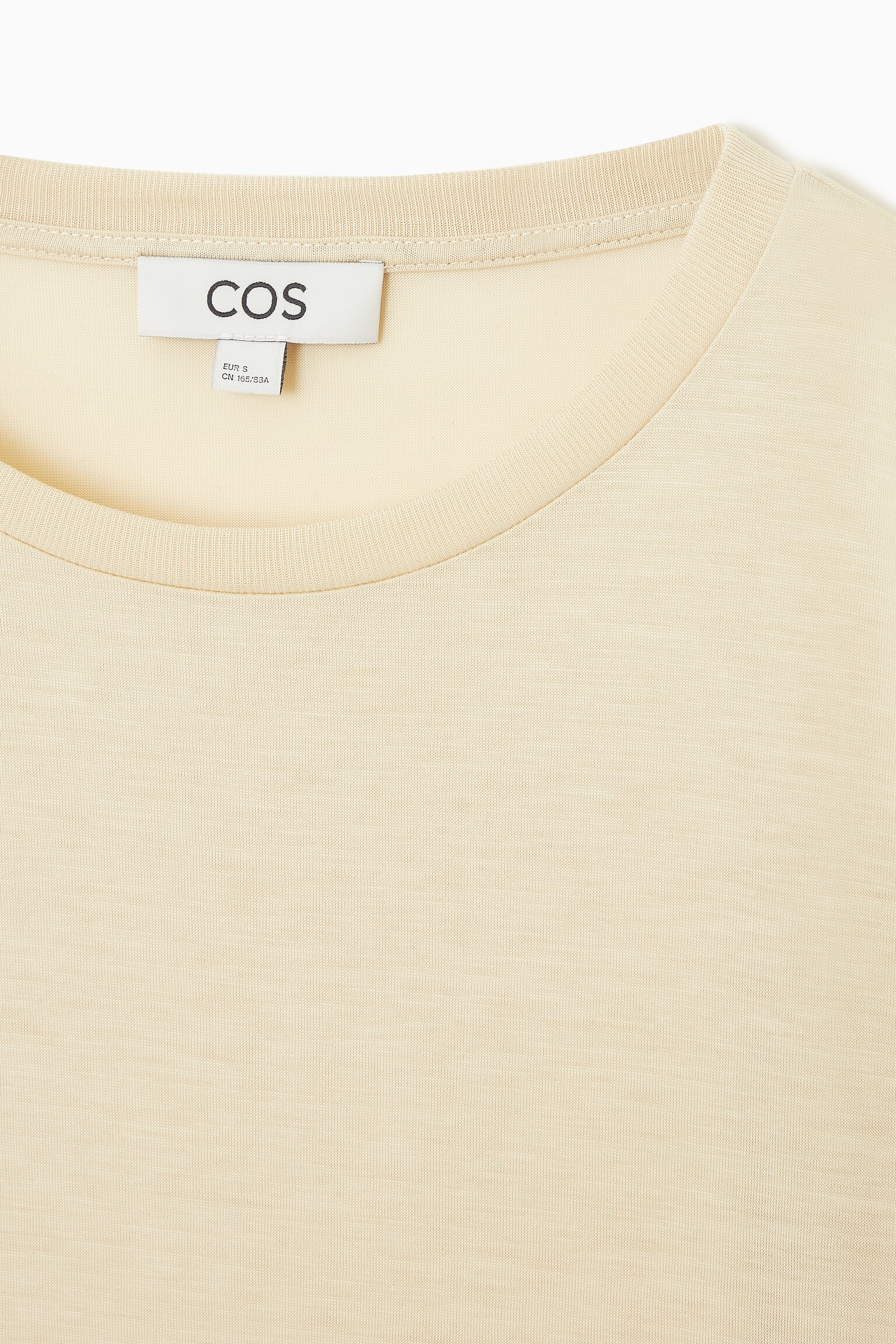 RELAXED-FIT FLOATY T-SHIRT - BEIGE - 3