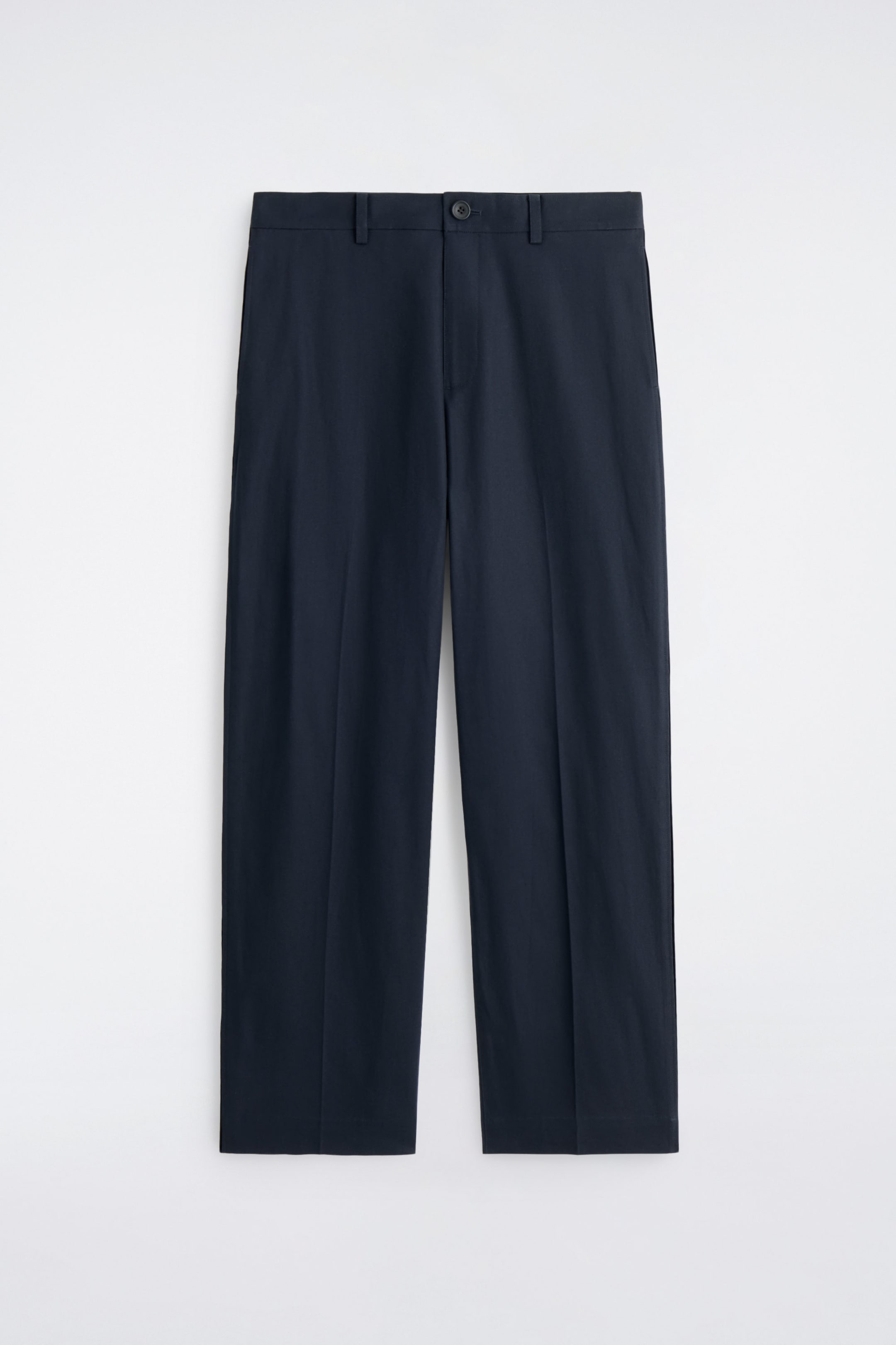 LOCKERE HOSE AUS BAUMWOLLE MIT GERADEM BEIN