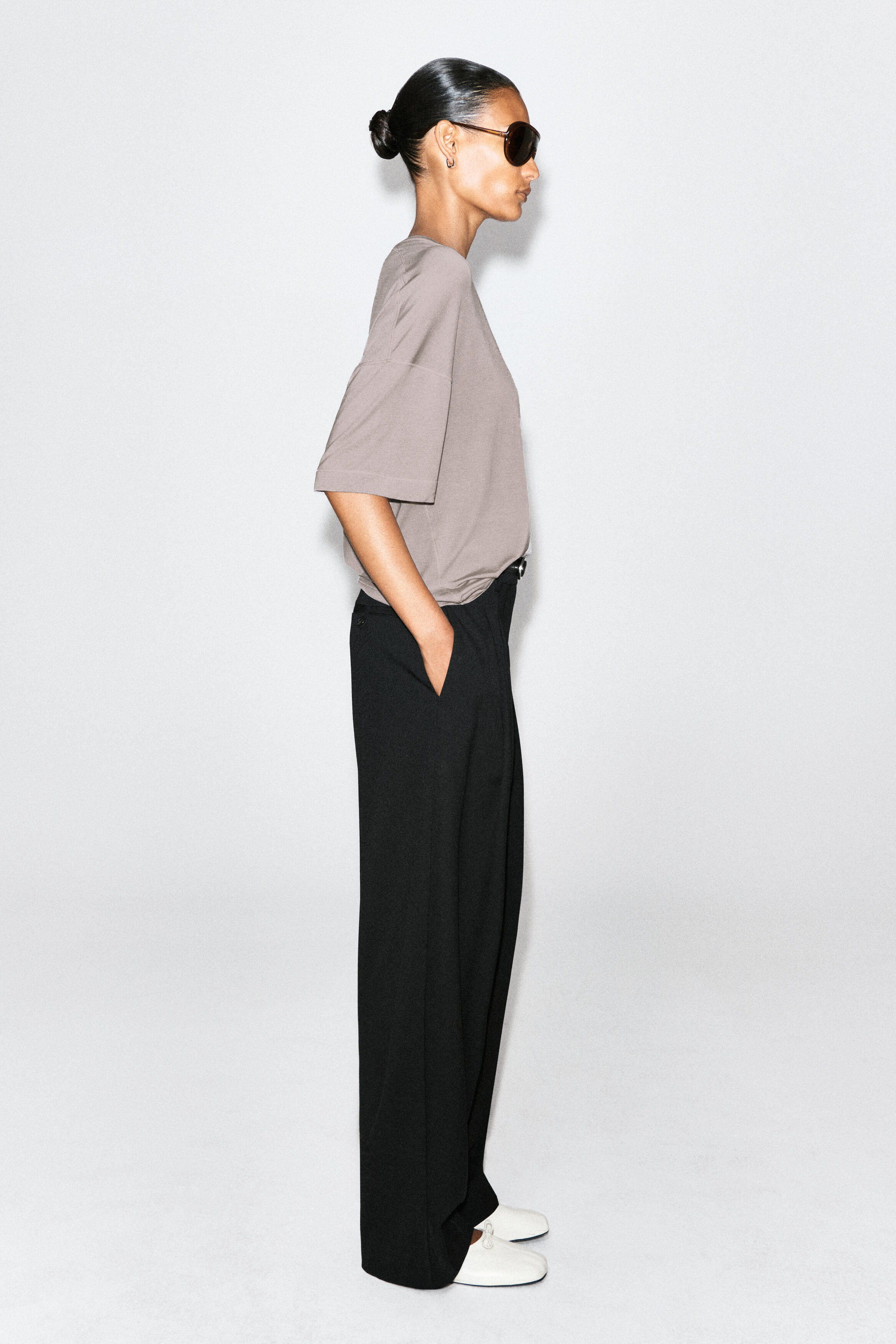 FLUID MODAL SCOOP-NECK T-SHIRT - thumbnail 4