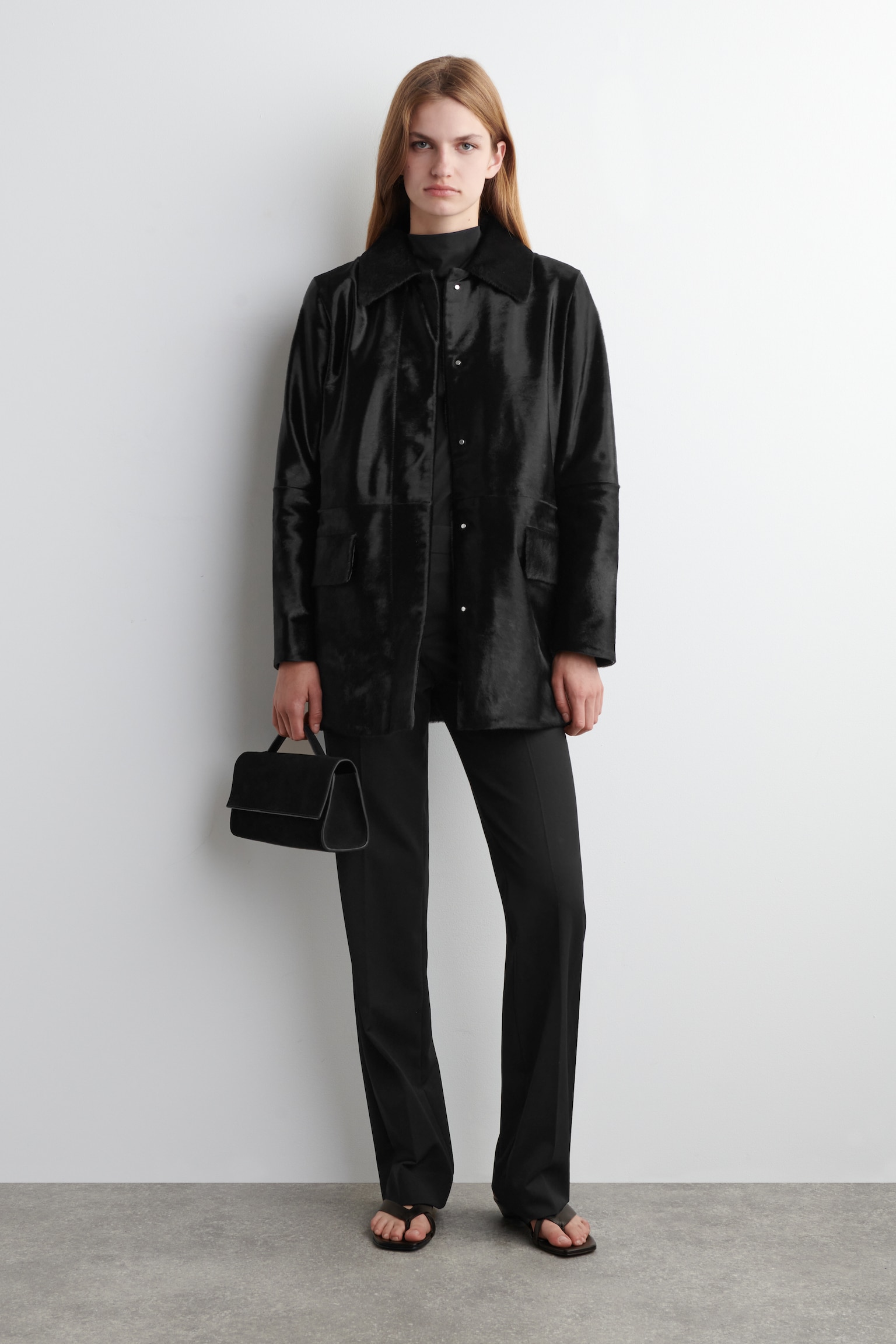 GIACCA IN CAVALLINO - NERO - 8