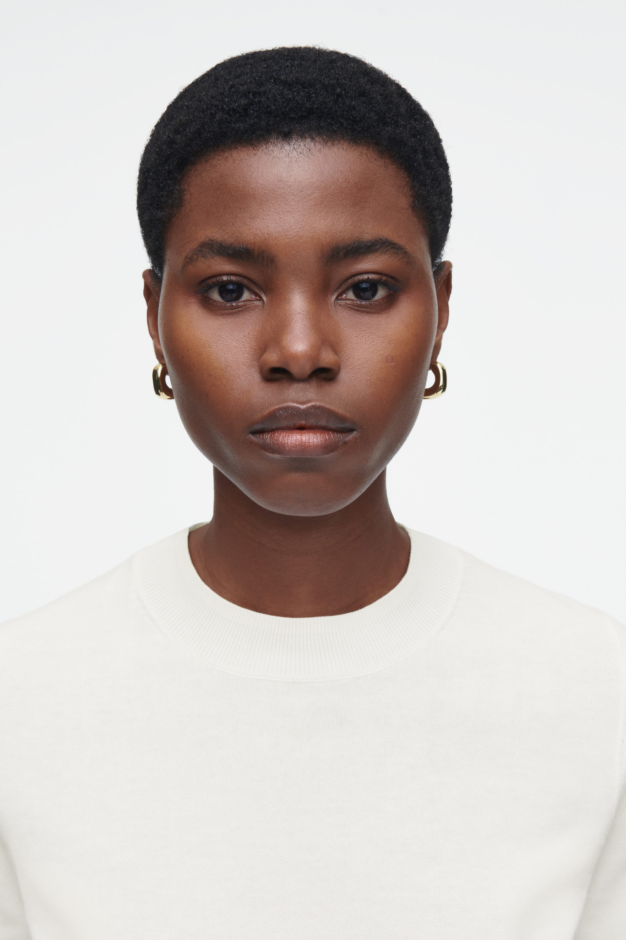 T-SHIRT REGULAR EN MAILLE