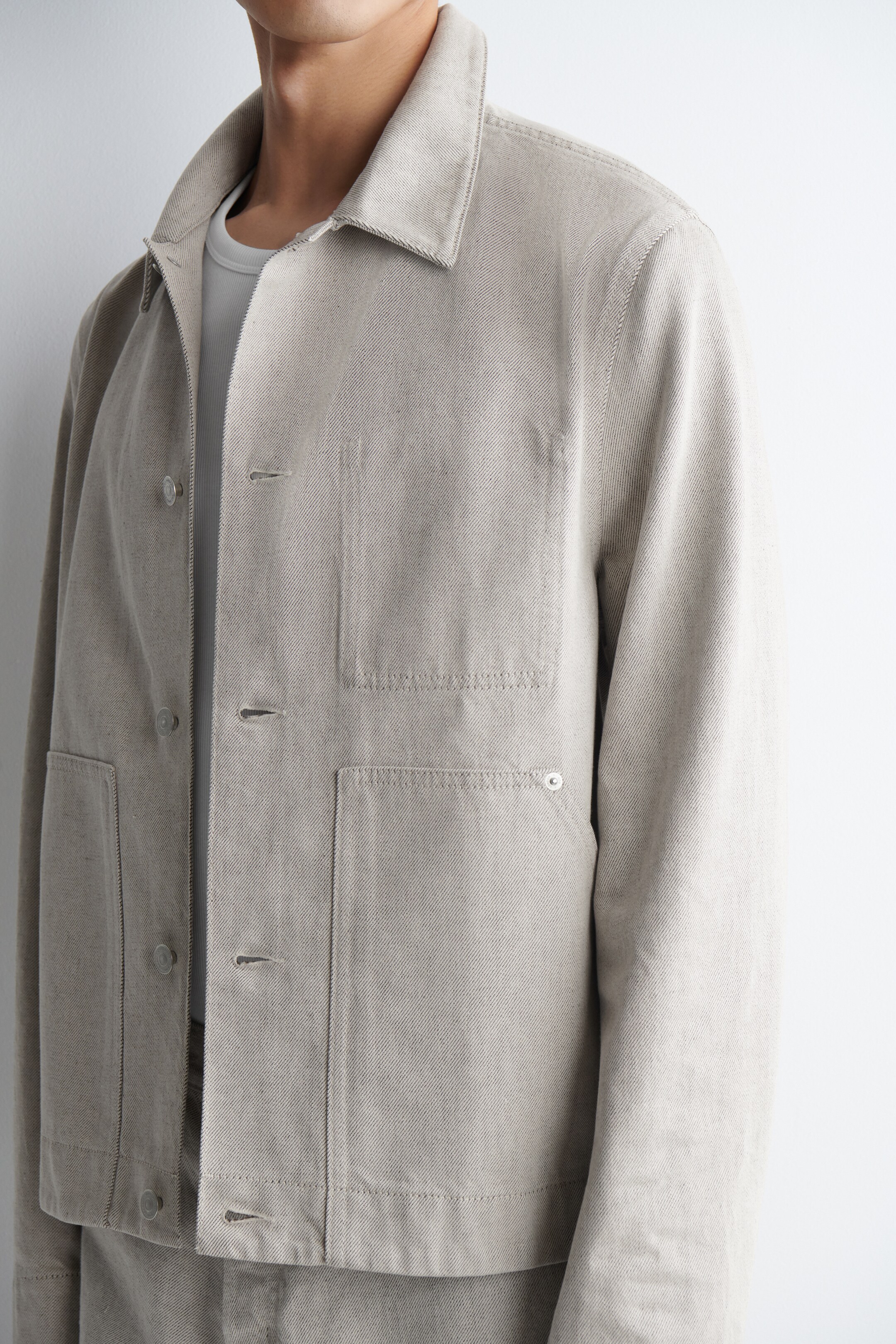 Visualizza immagine più grande: GIACCA IN DENIM LAVATO - BEIGE - UOMO | H&M IT 3