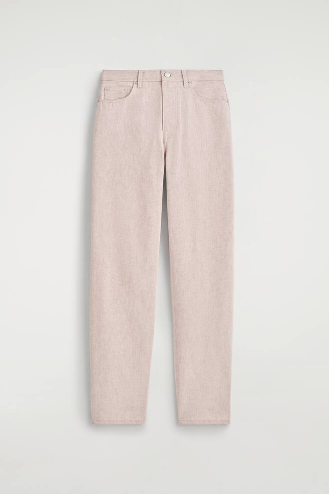 BAY JEANS MIT BARREL-BEIN - HELLROSA/Dunkelblau/WEISS/KHAKIBRAUN/SCHWARZ - 1