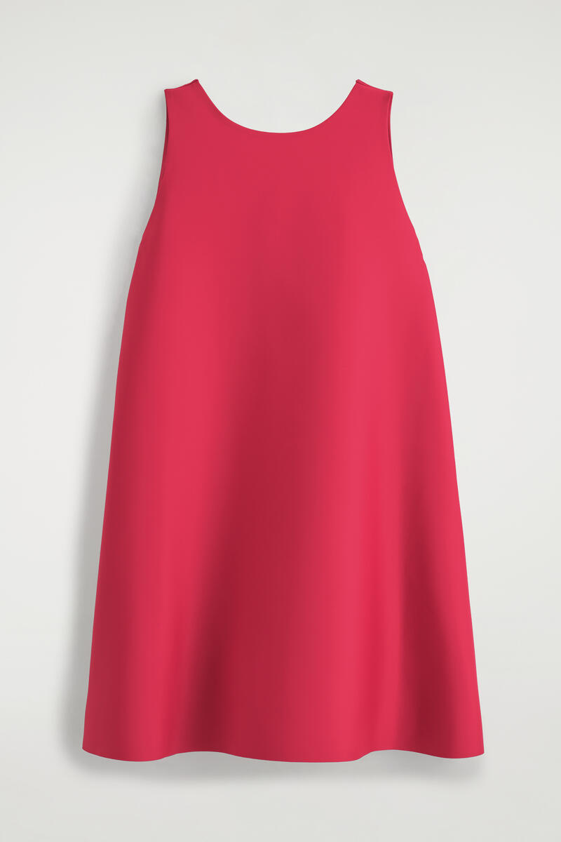 Scuba A-Line Mini Dress