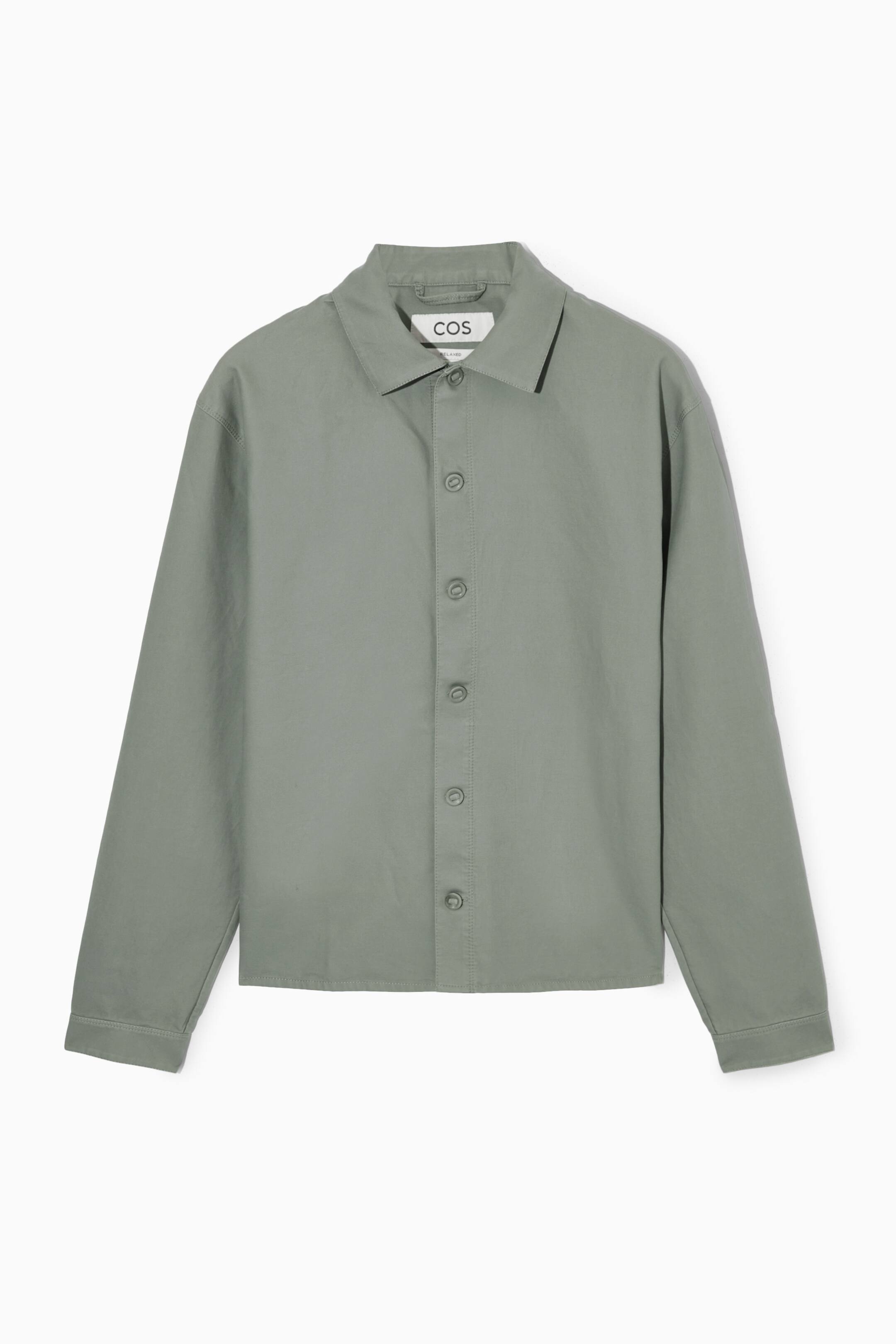 Grotere afbeelding bekijken: REGULAR-FIT LIGHTWEIGHT OVERSHIRT - GREY - HEREN | H&M NL 1