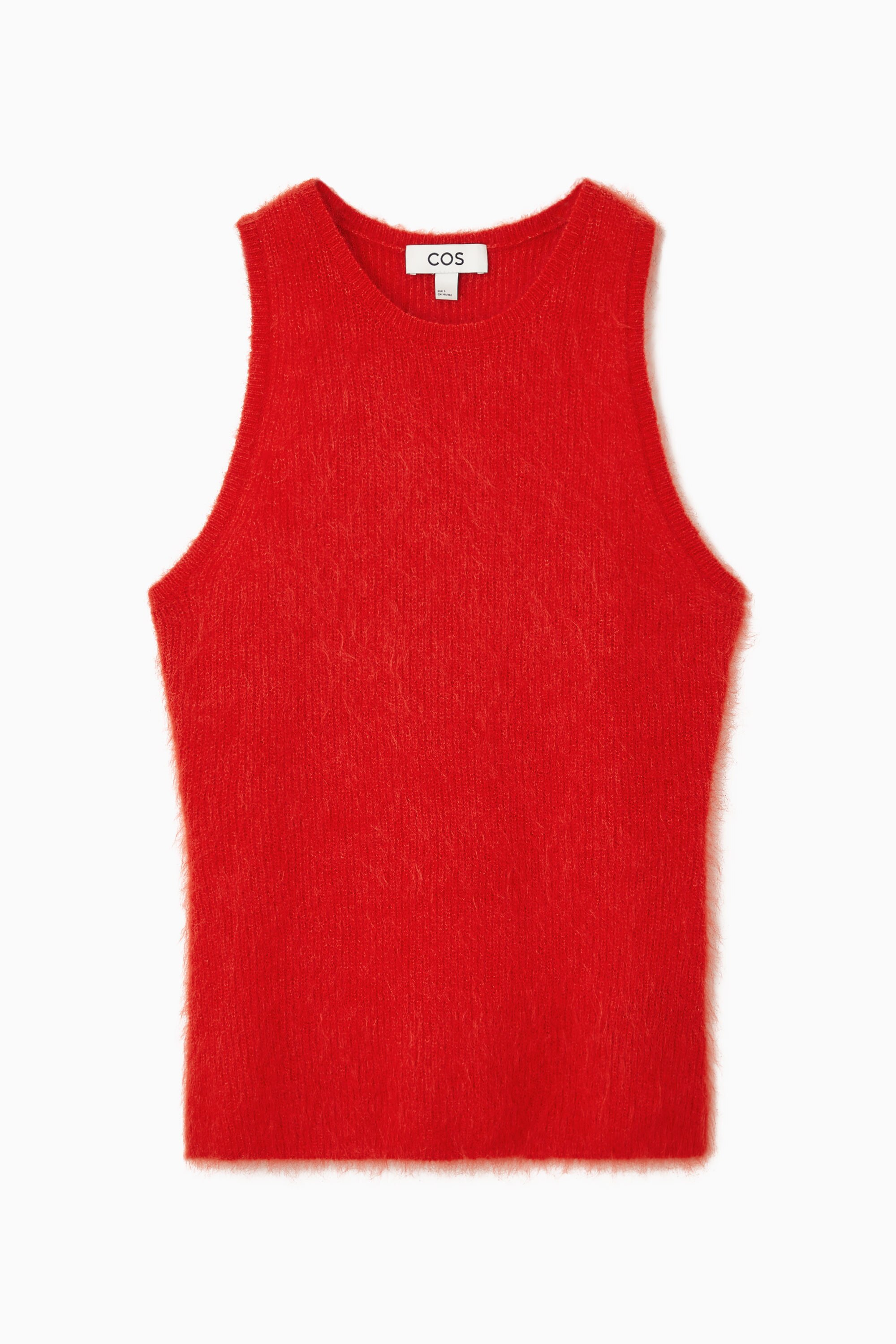 新品タグ付きcos モヘアベスト MOHAIR VEST MOHAIR VEST モヘアベスト ライトイエロー｜COS コス 公式オンラインストア
