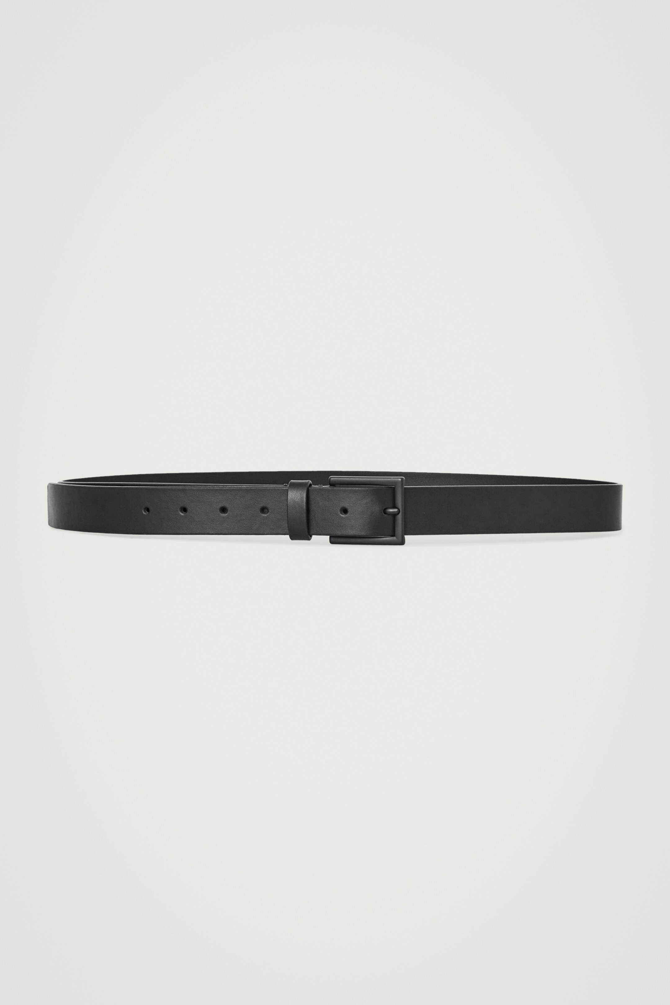 Visualizza immagine più grande: CINTURA IN PELLE OPACA - NERO - UOMO | H&M IT 2