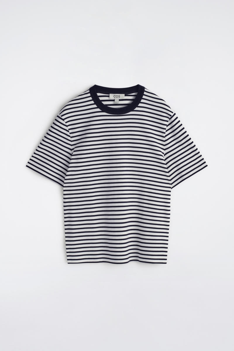 Interlock Cotton Crew-Neck T-Shirt