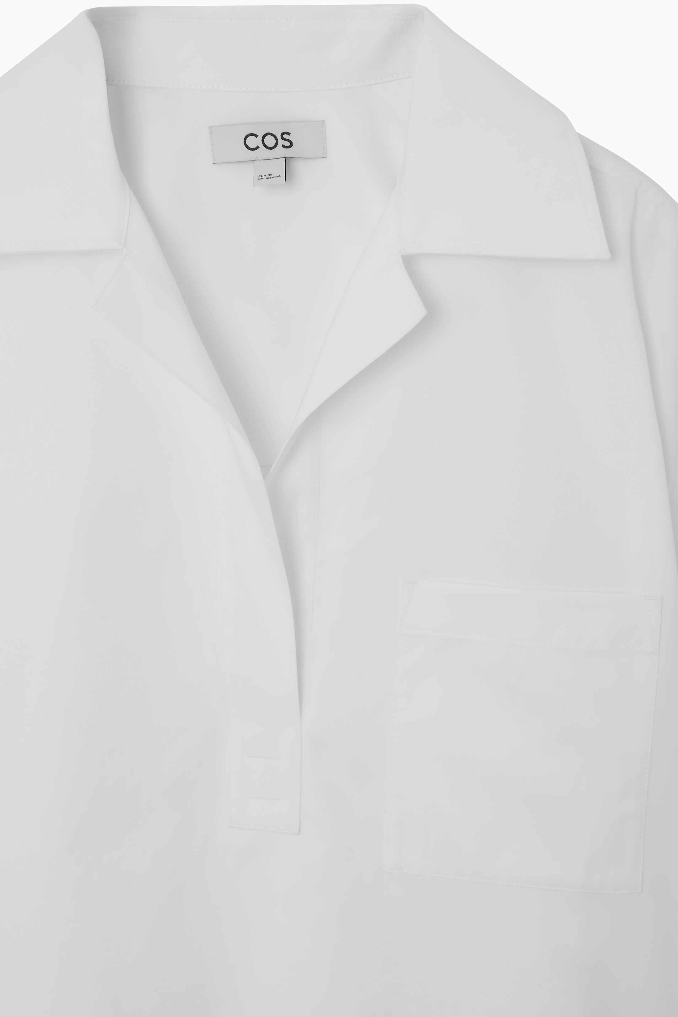 View larger image: SHORT-SLEEVED RESORT SHIRT - WHITE - Ladies | H&M GB 2