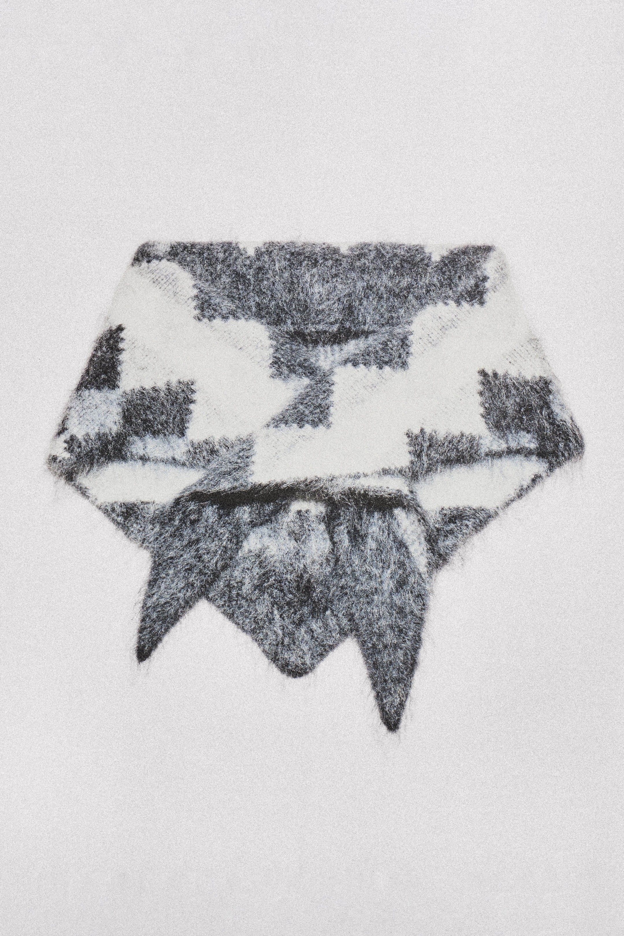 FAIR ISLE BRUSHED-CASHMERE SCARF