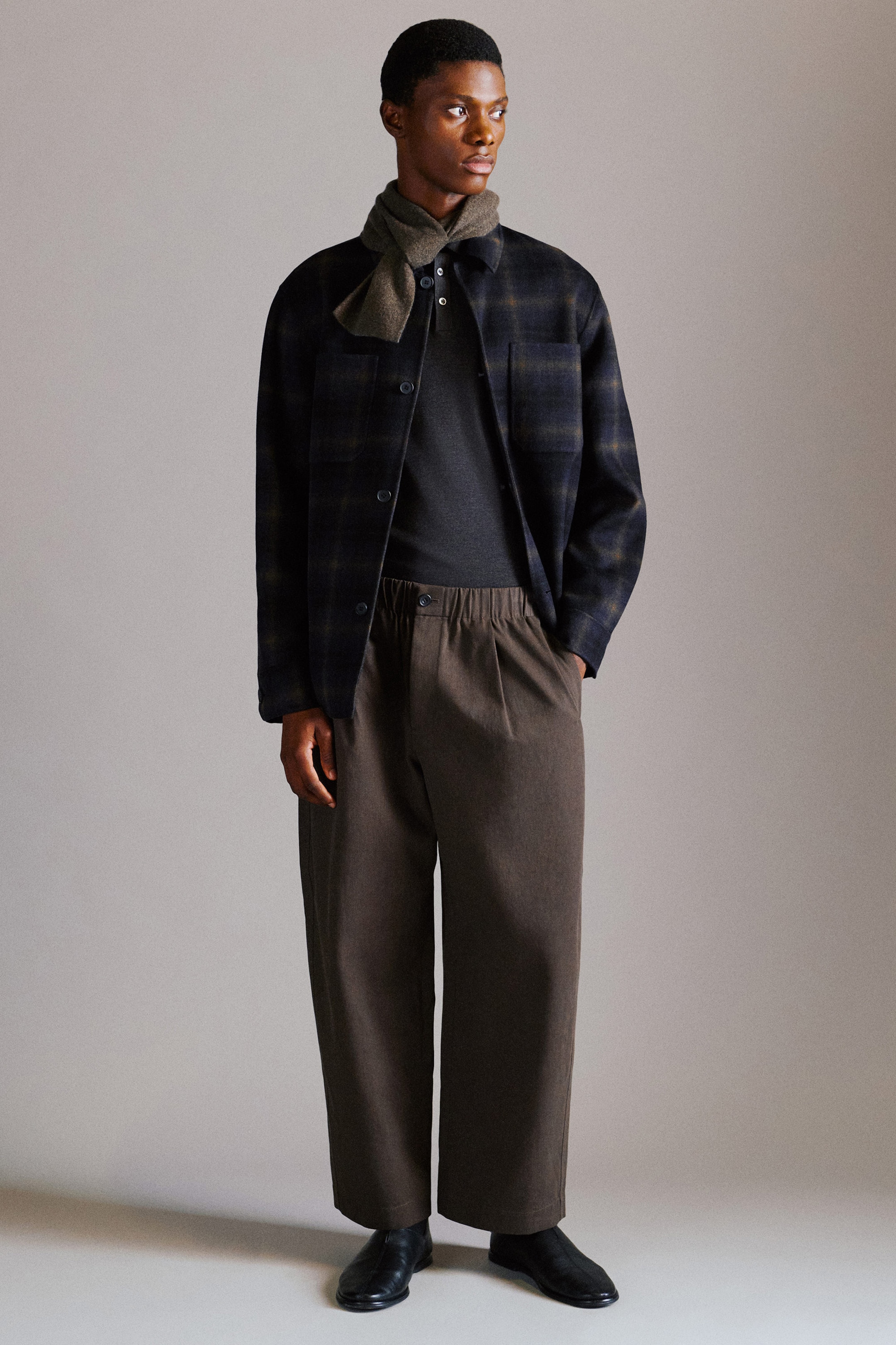 OVERSHIRT IN LANA DOPPIATA