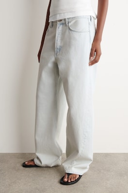 FACADE STRAIGHT-LEG JEANS — BLEACHED BLUE 2