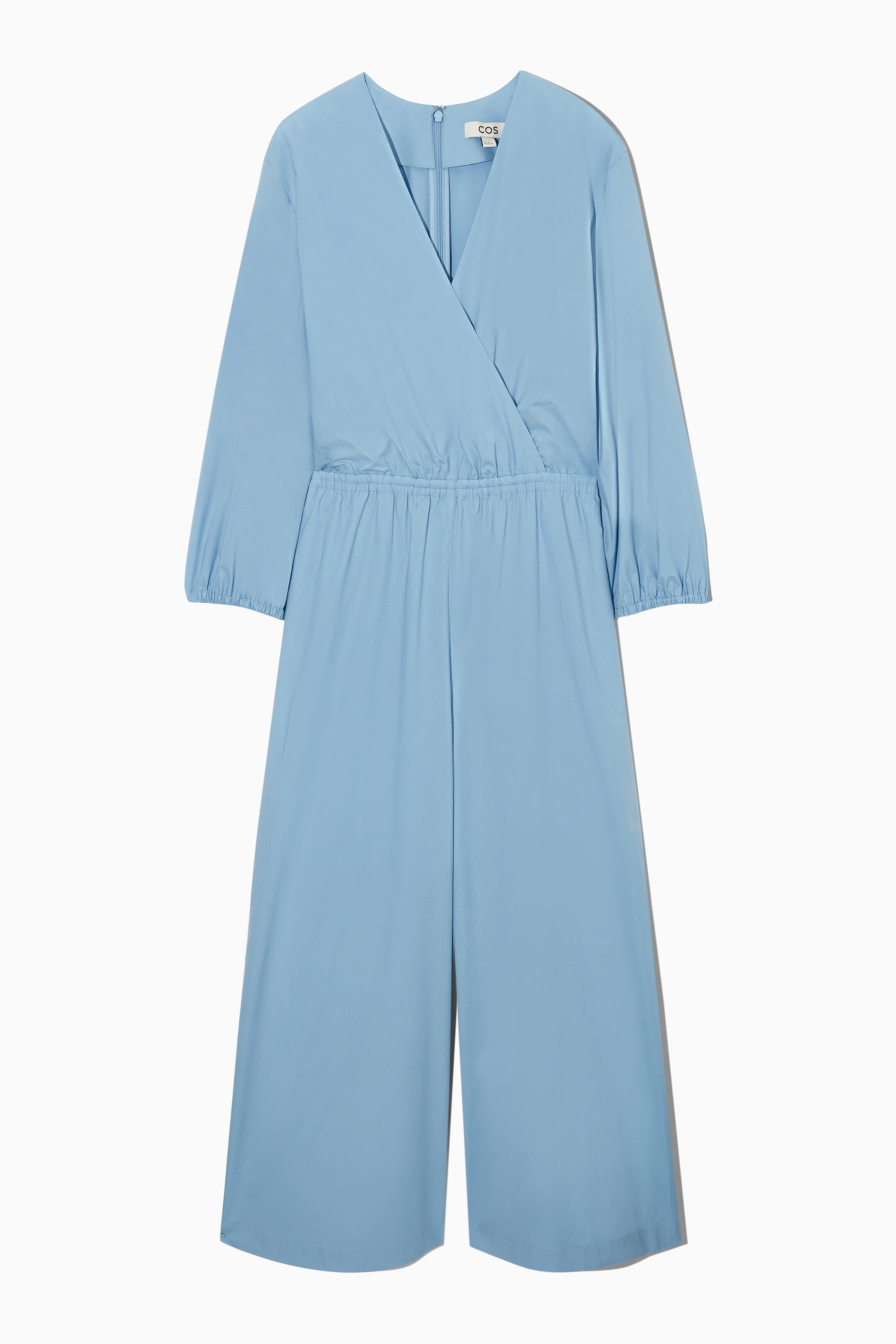 View larger image: V-NECK CULOTTE JUMPSUIT - LIGHT BLUE - Ladies | H&M GB 1