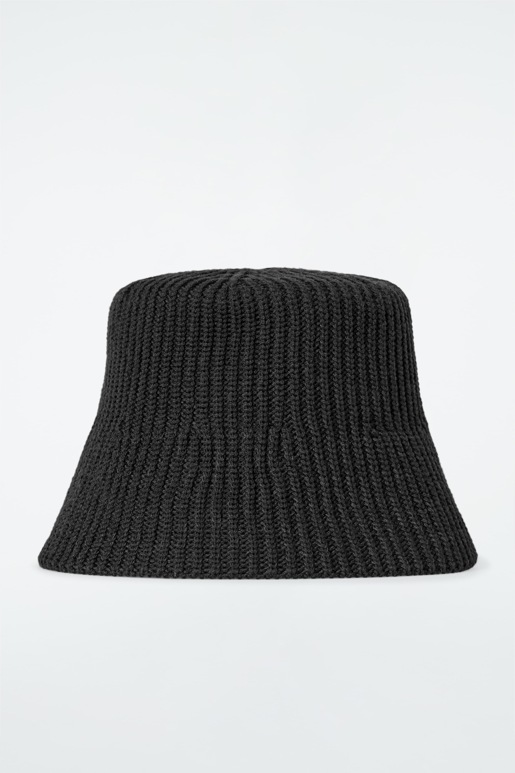 Grösseres Bild ansehen: GERIPPTER FISCHERHUT AUS WOLL-MIX - SCHWARZ - DAMEN | H&M CH 3