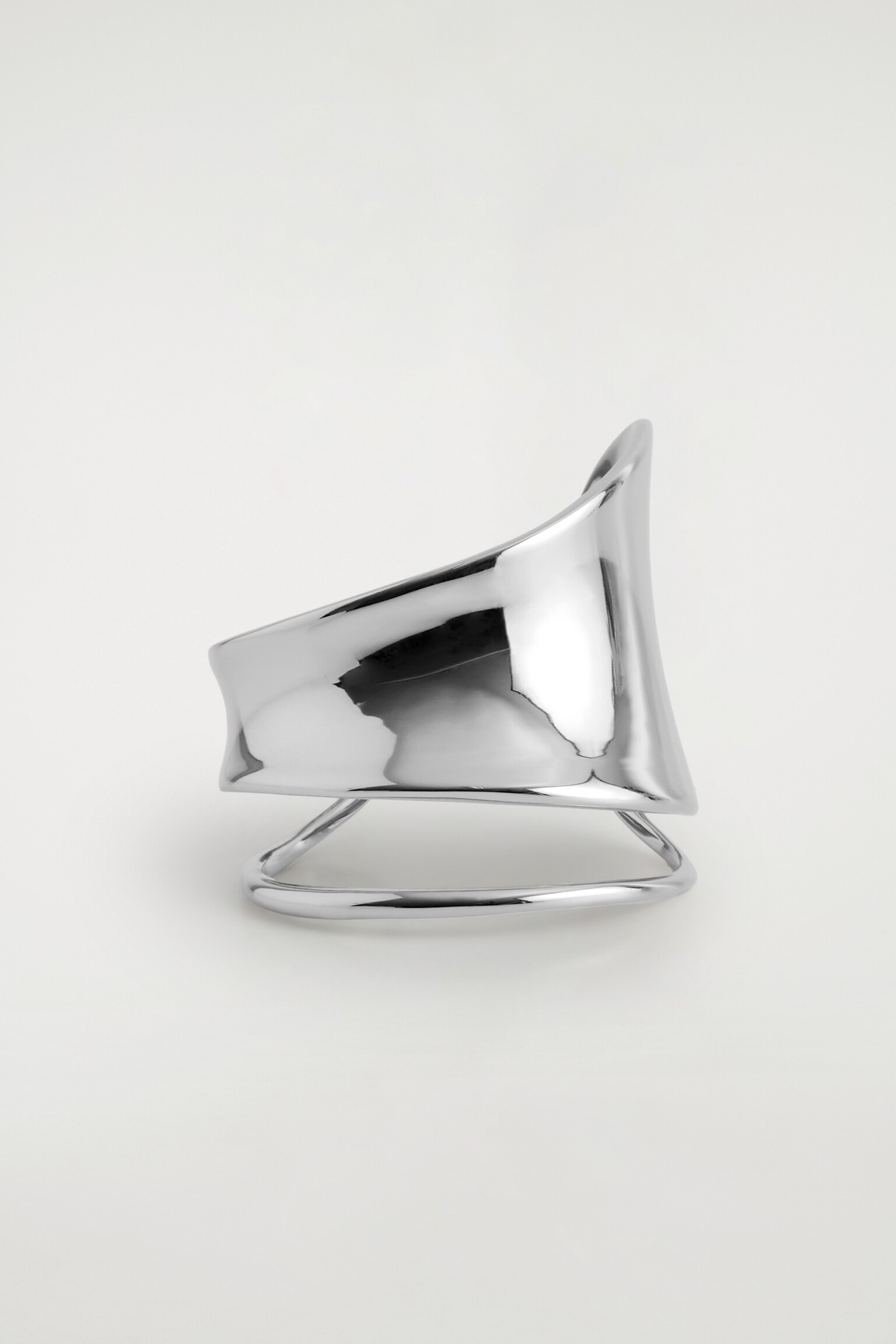 DOUBLE-WRAP CUFF - SILVER/GOLD - 2
