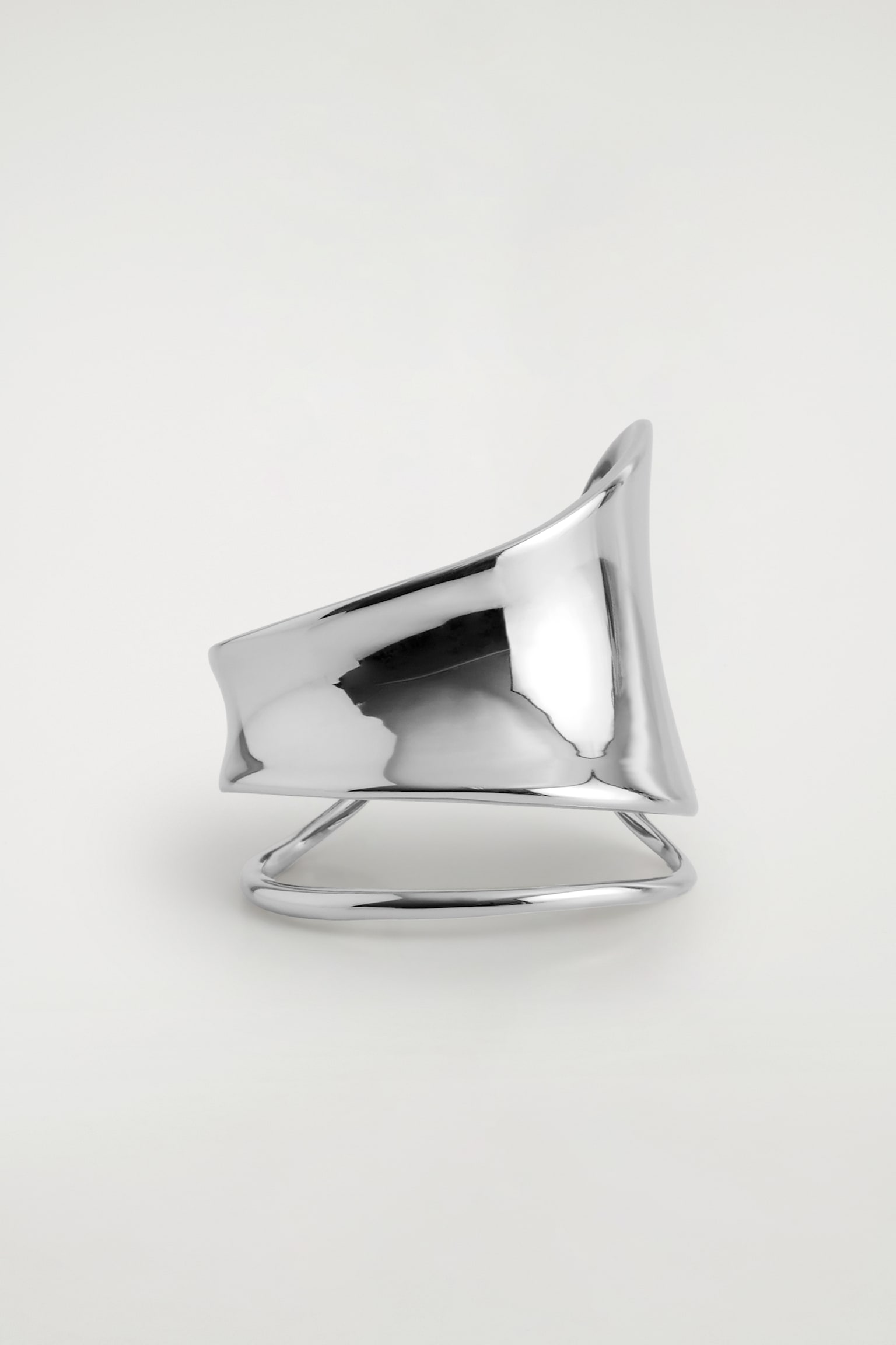 MANCHETTE À DOUBLE BRACELET - ARGENTÉ/DORÉ - 2