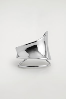 DOUBLE-WRAP CUFF — SILVER 2