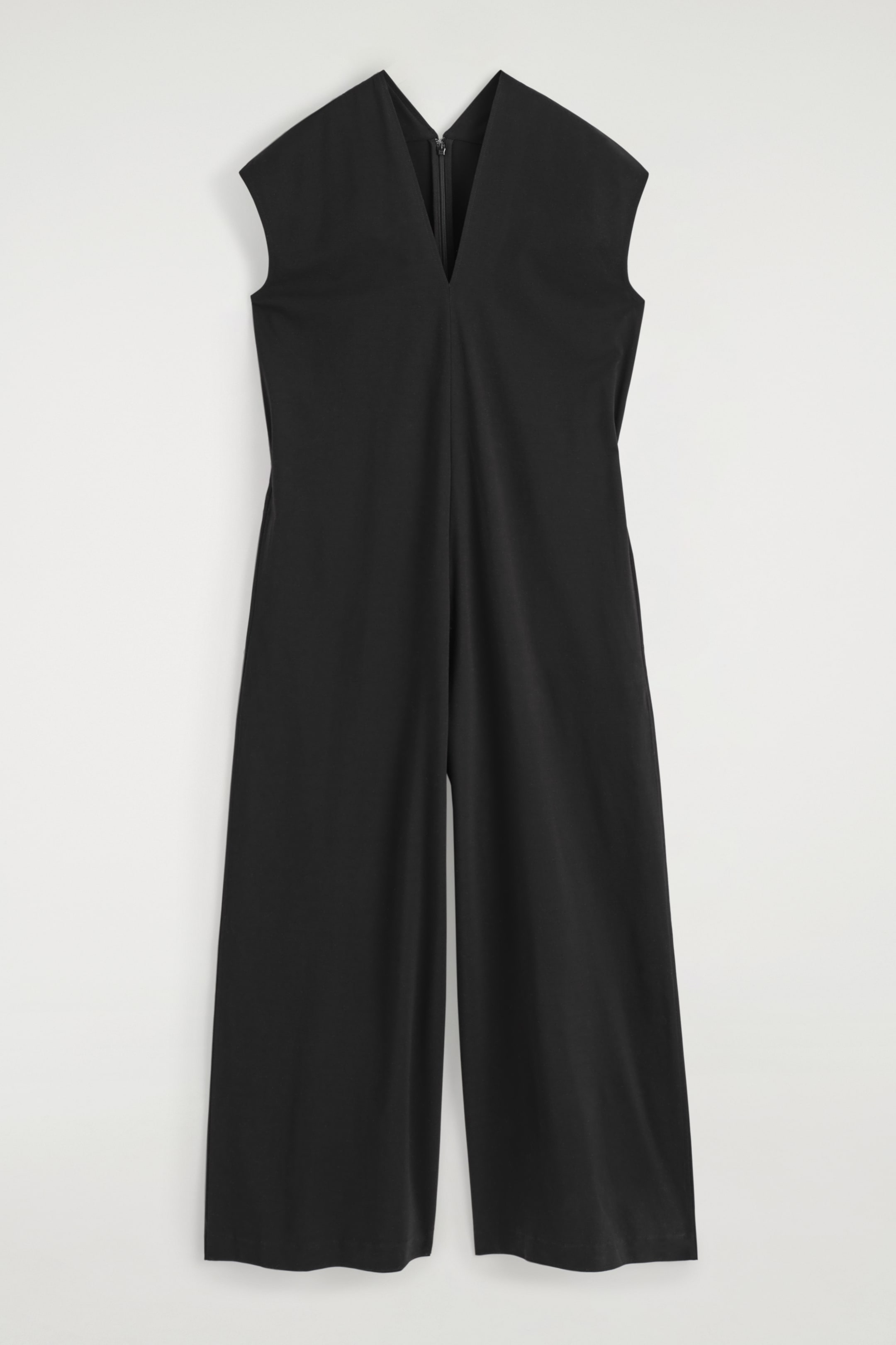 Visualizza immagine più grande: TUTA IN JERSEY CON SCOLLO A V - NERO - DONNA | H&M IT 4