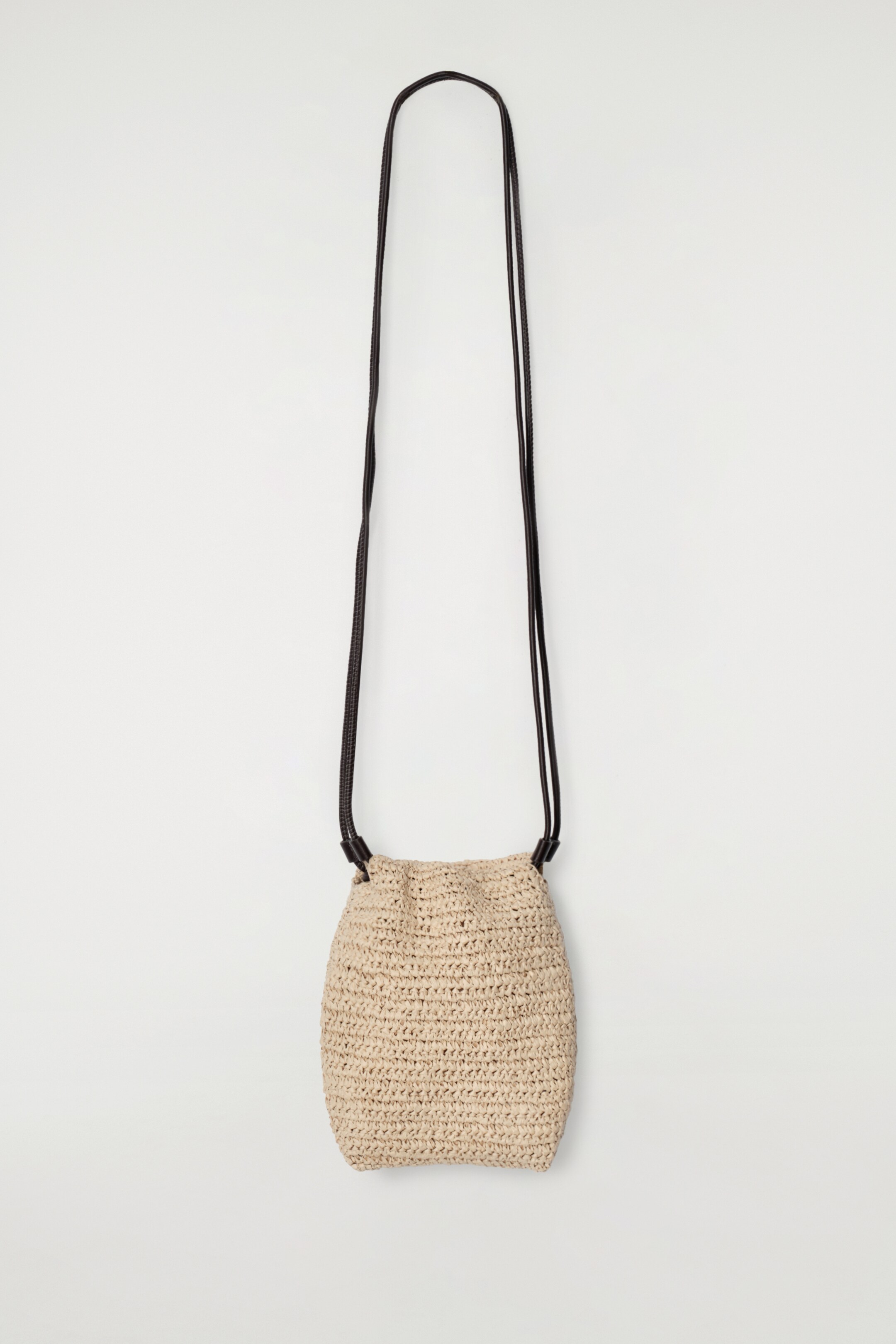 View larger image: DRAWSTRING PHONE POUCH - STRAW - BEIGE - Ladies | H&M GB 3