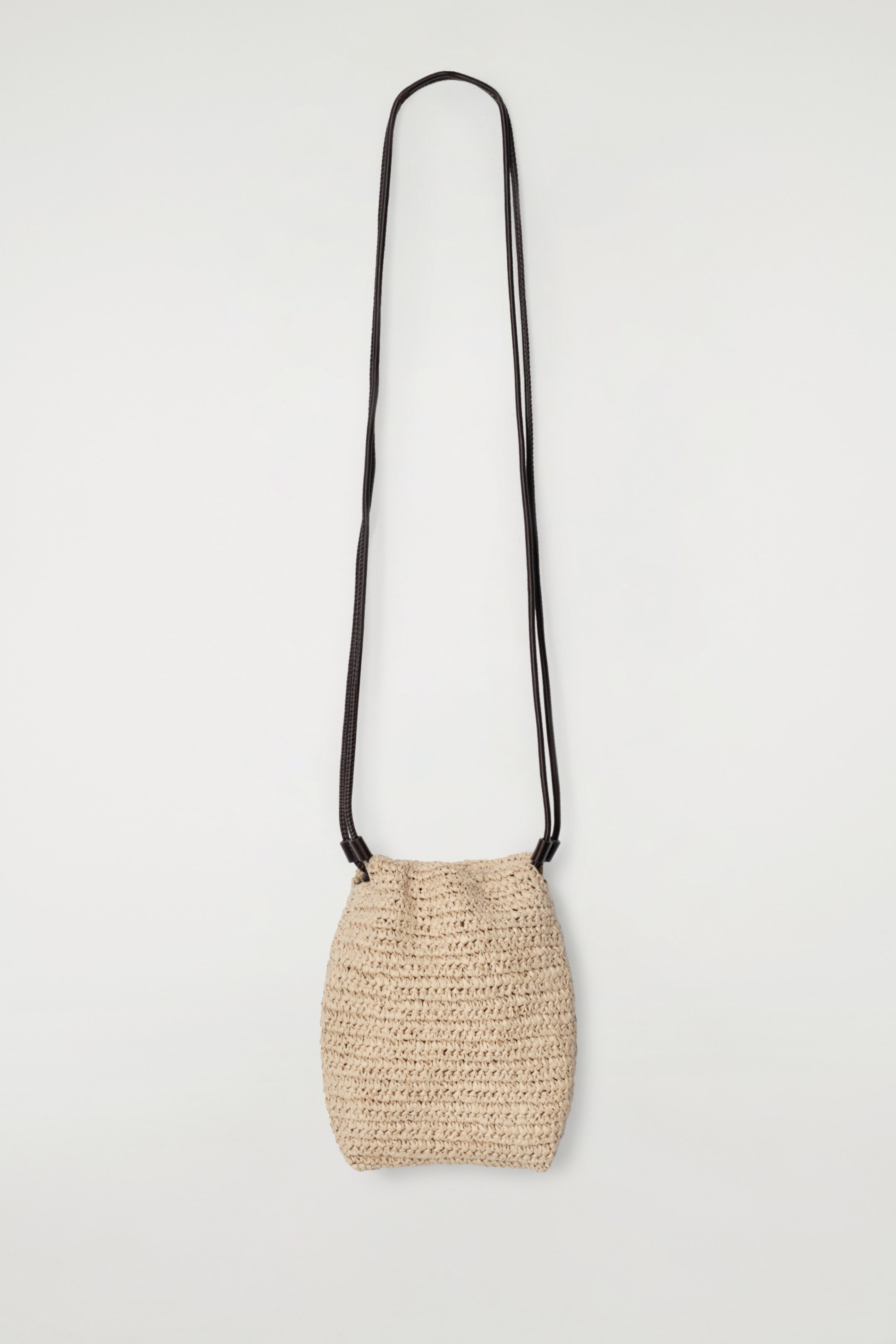 Agrandir l'image: ÉTUI DE TÉLÉPHONE À CORDON DE SERRAGE - PAILLE - BEIGE - FEMME | H&M CH 3