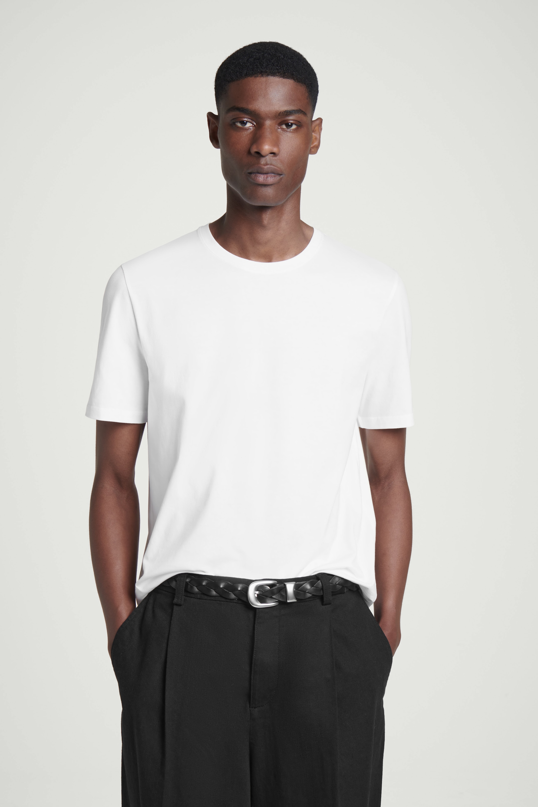 Agrandir l'image: LOT DE 3 T-SHIRTS À COL ROND EN COTON - BLANC - HOMME | H&M FR 1
