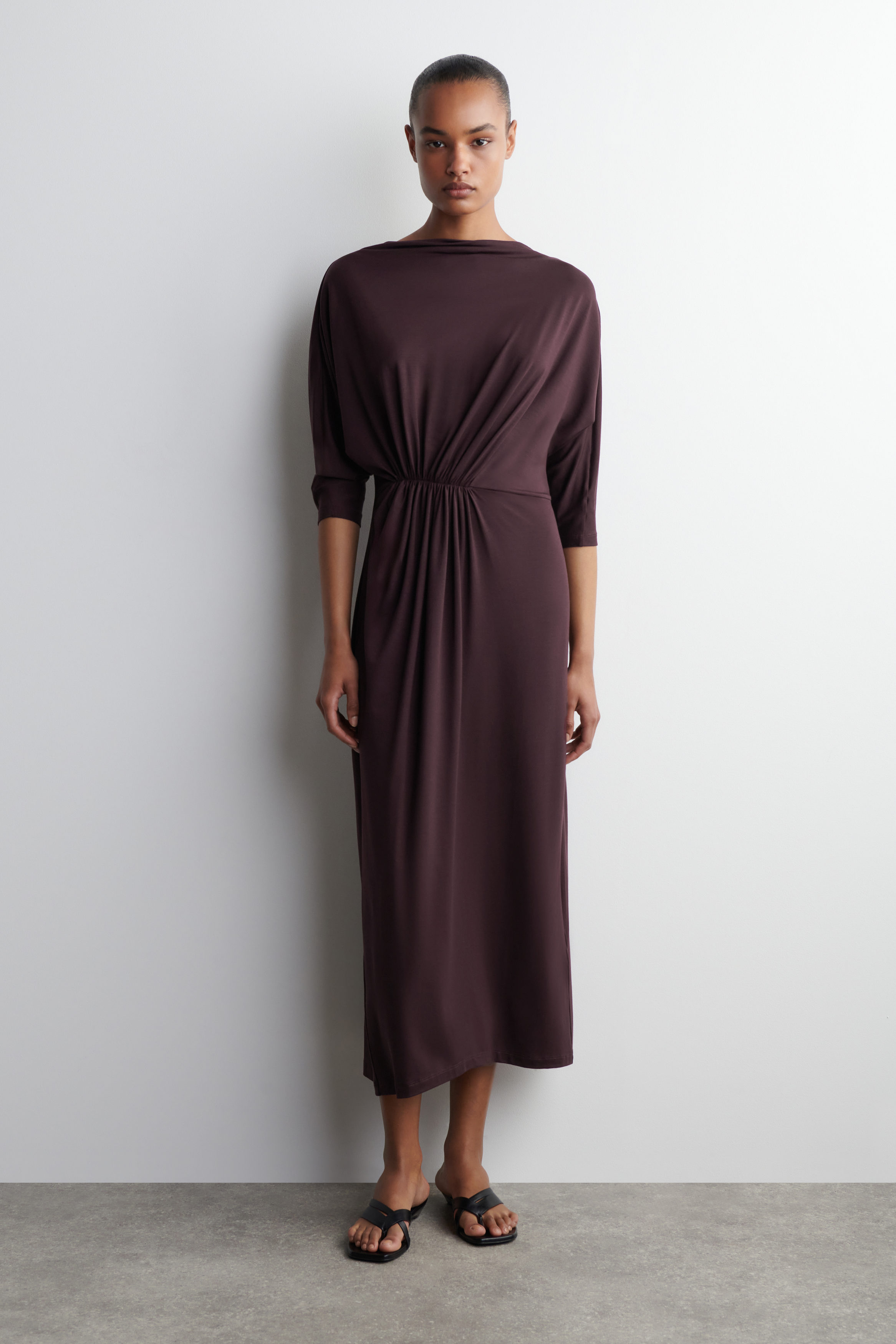 marcie linen dress Argent Marcy Dress in Linen Twill | Glacier | Women's Dresses main image 0
