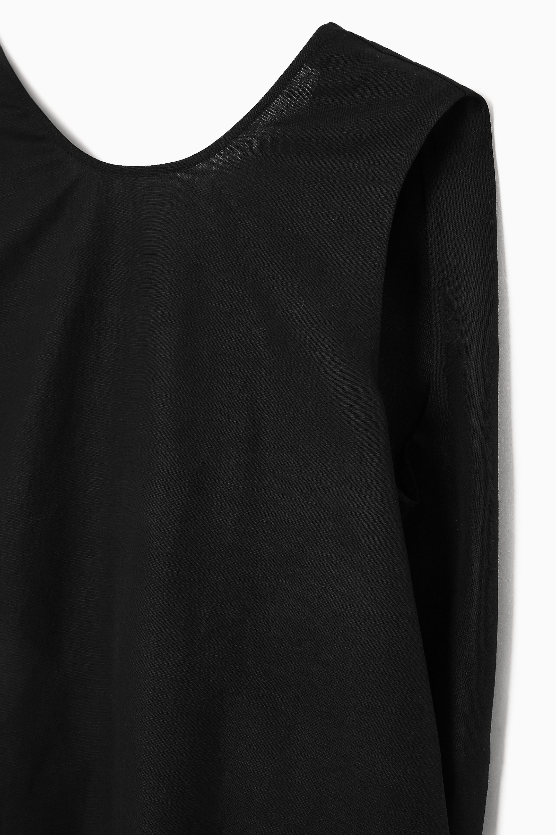 TWIST-DETAIL MINI DRESS