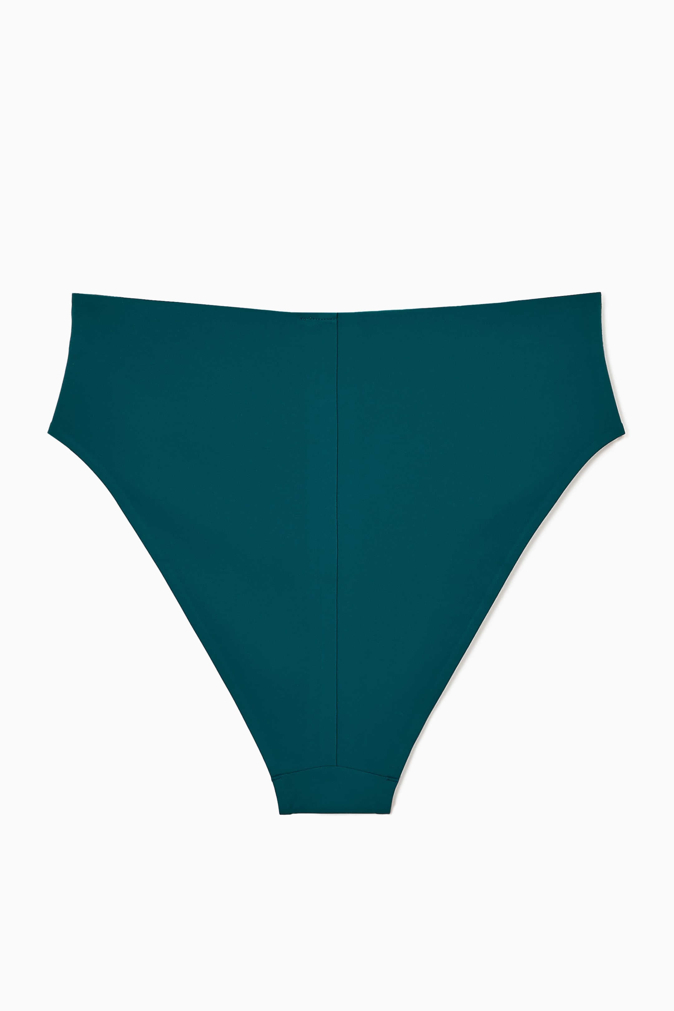 View larger image: HIGH-WAISTED SCUBA BIKINI BRIEFS - DARK TURQUOISE - Ladies | H&M GB 2