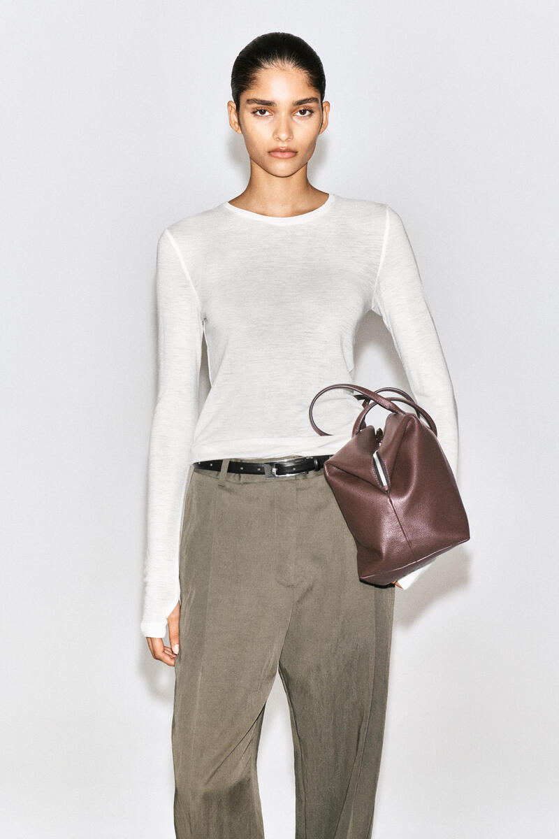 Slim Merino Wool Top