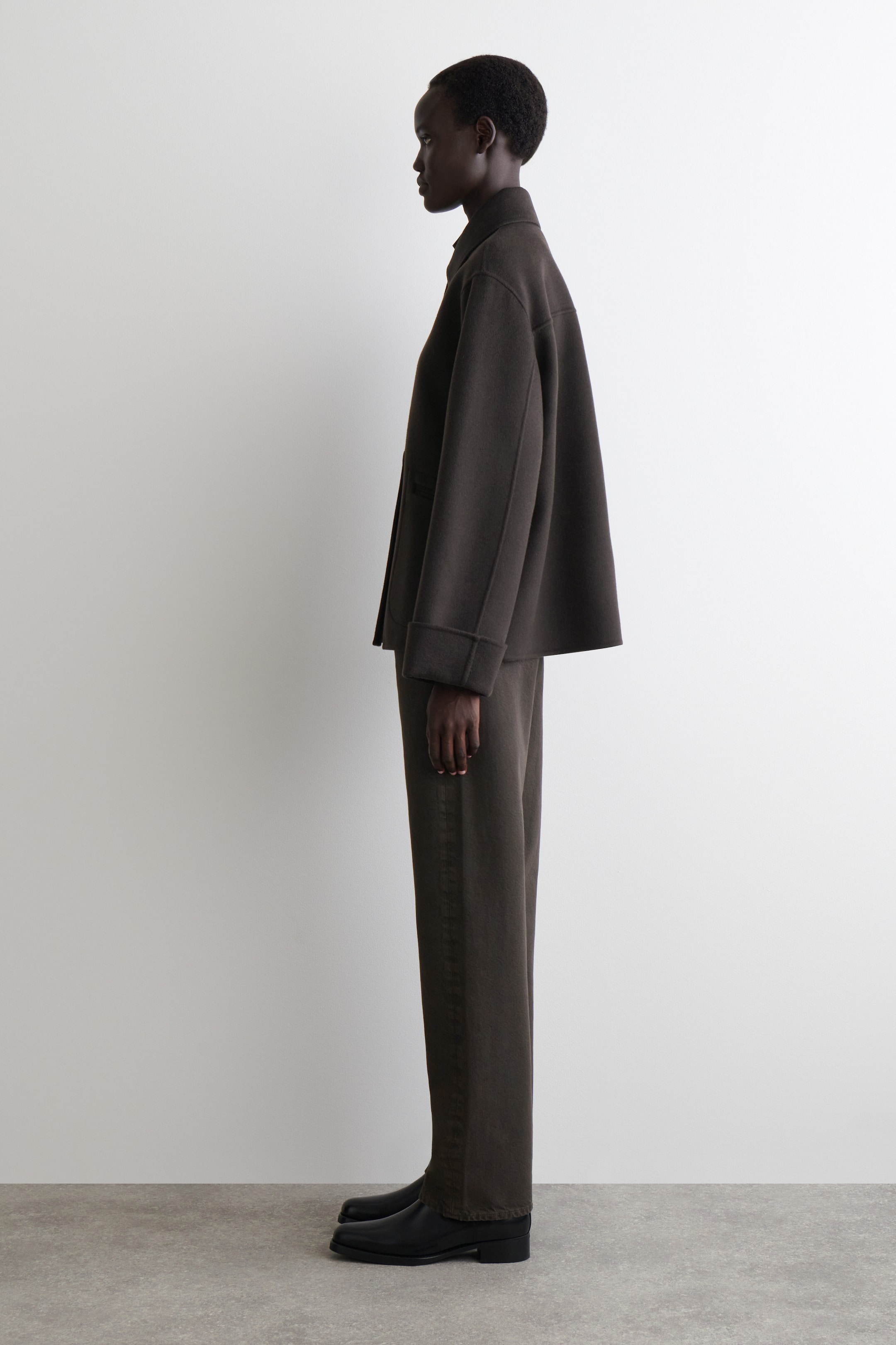 DOUBLE-FACED WOOL JACKET