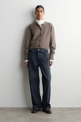 MERINO WOOL SWEATER — BEIGE MÉLANGE 2