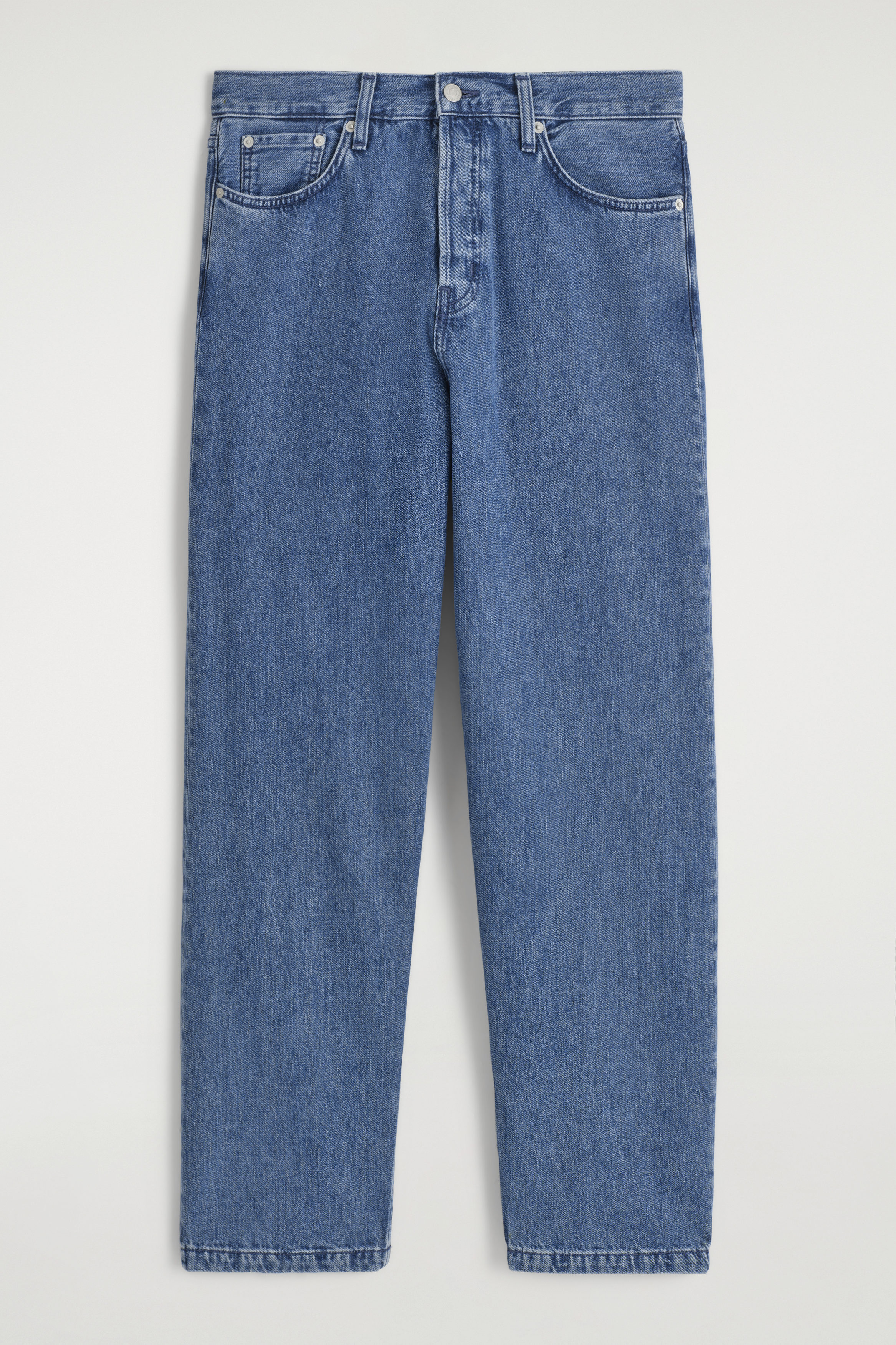 SYSTEM STRAIGHT-LEG JEANS - BLACK | COS