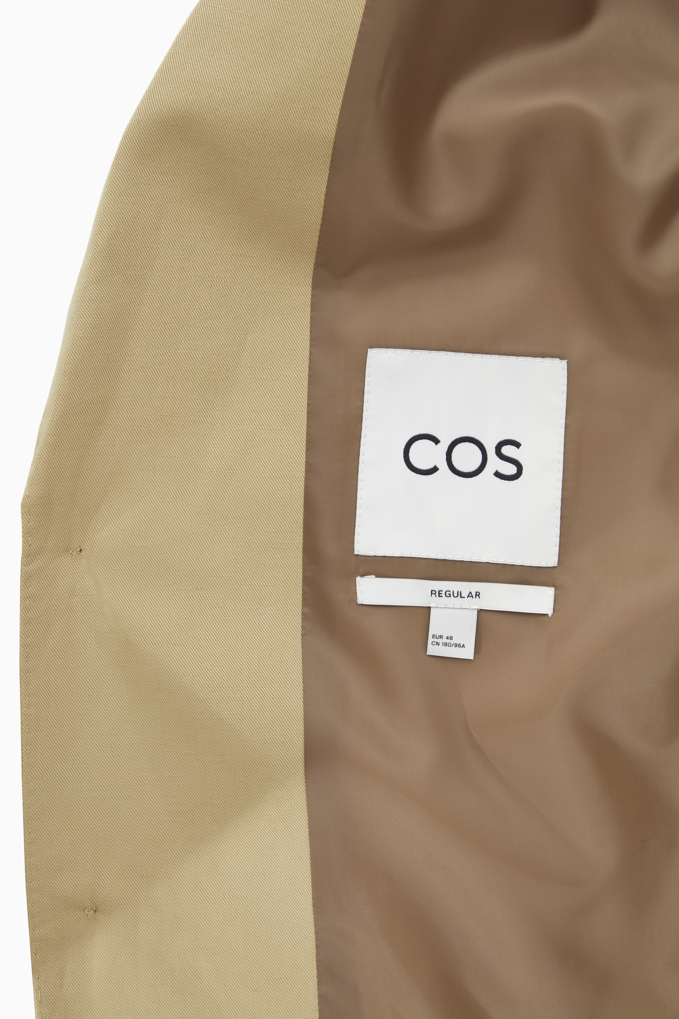 View larger image: LINEN AND COTTON-BLEND BLAZER - BEIGE - Men | H&M GB 2
