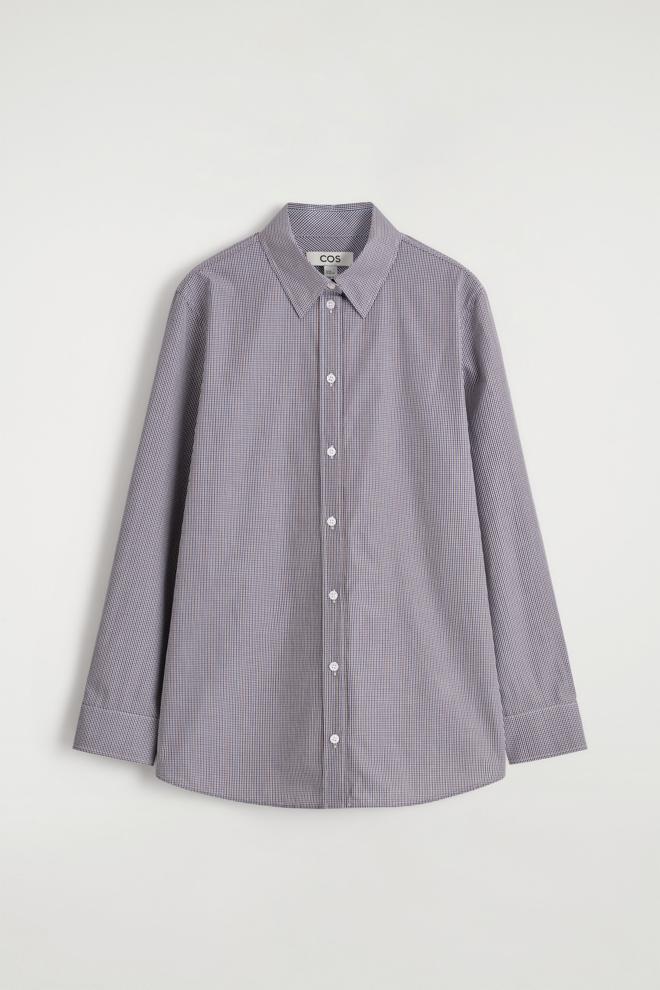 GINGHAM COTTON SHIRT