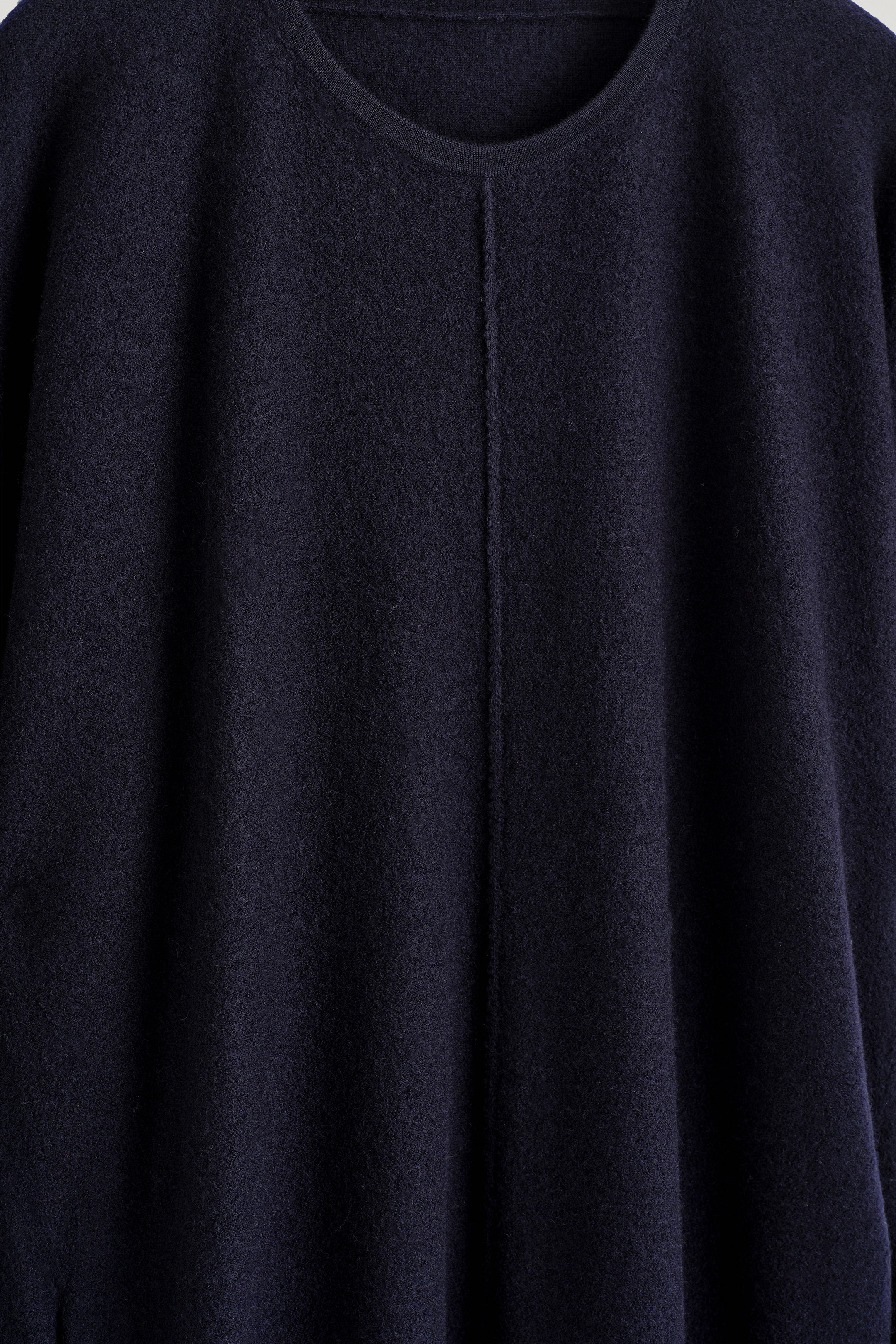 SCULPTED MERINO WOOL MINI DRESS